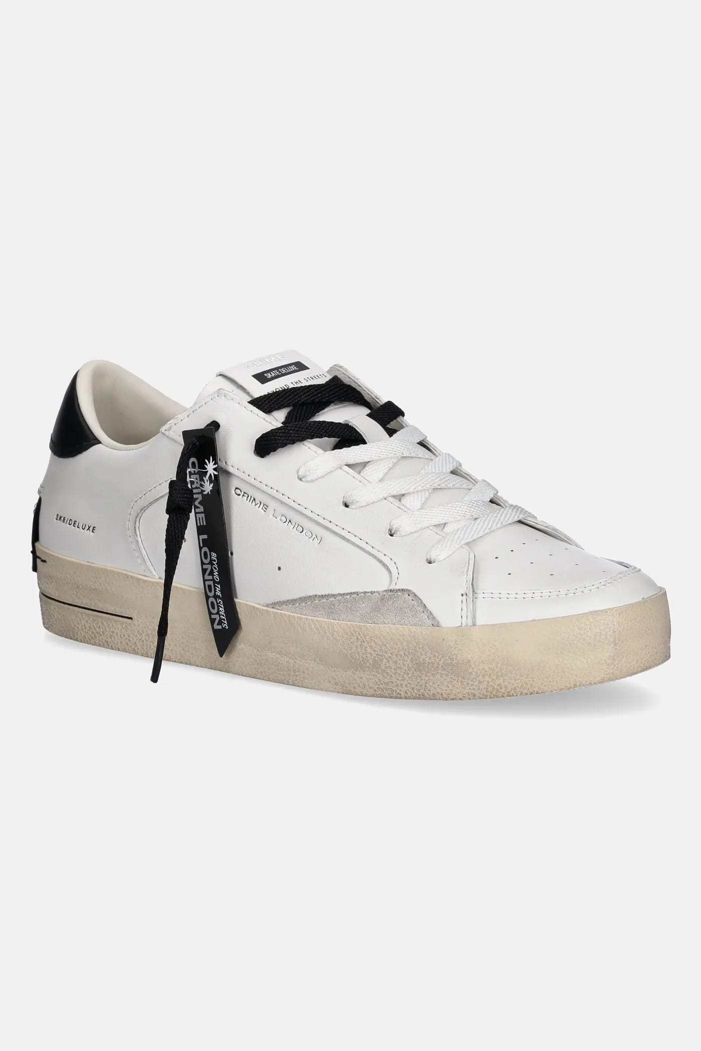 SK8 DELUXE кожаные кроссовки белые