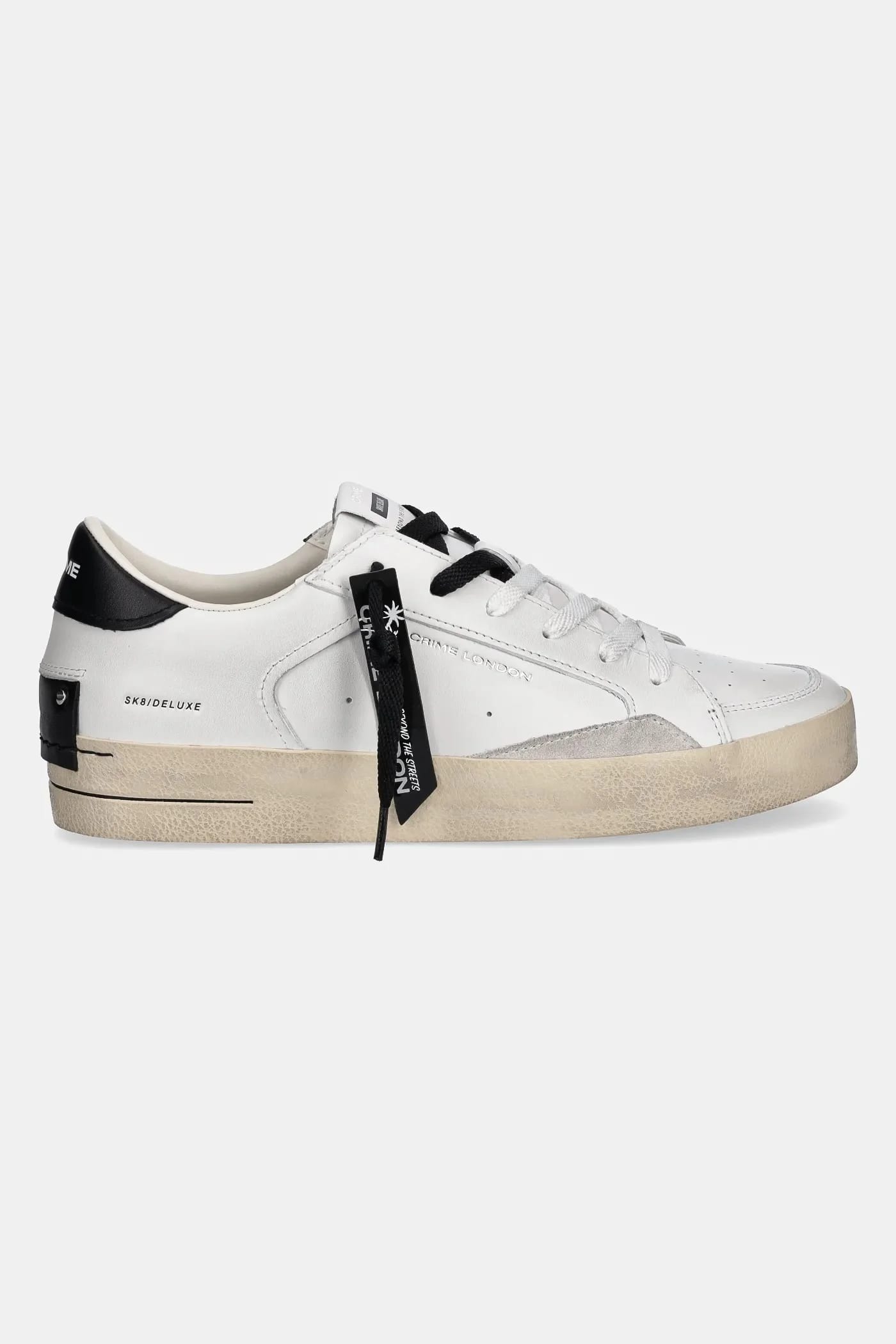 SK8 DELUXE кожаные кроссовки белые - фото 2
