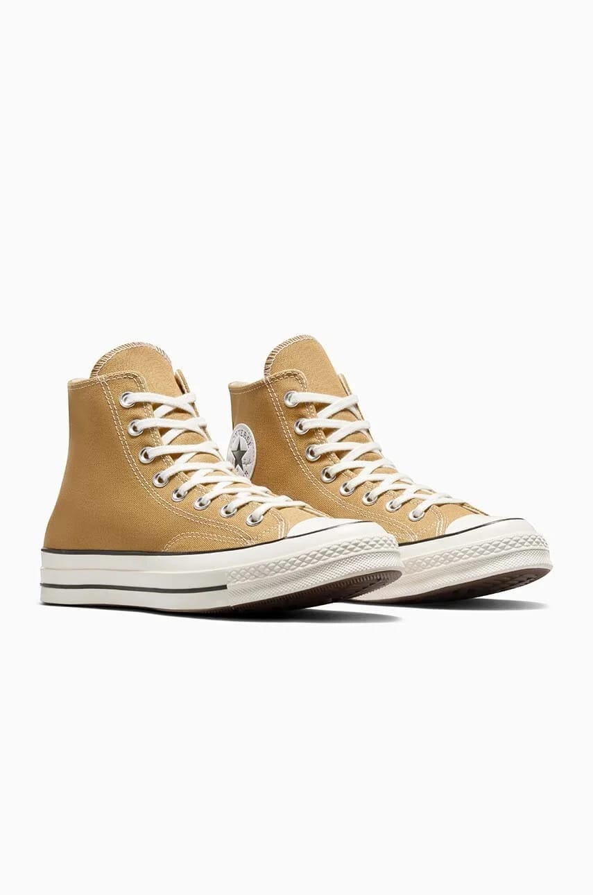 кроссовки Chuck 70 бежевые для мужчин - фото 2