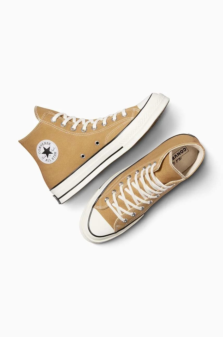 кроссовки Chuck 70 бежевые для мужчин - фото 7