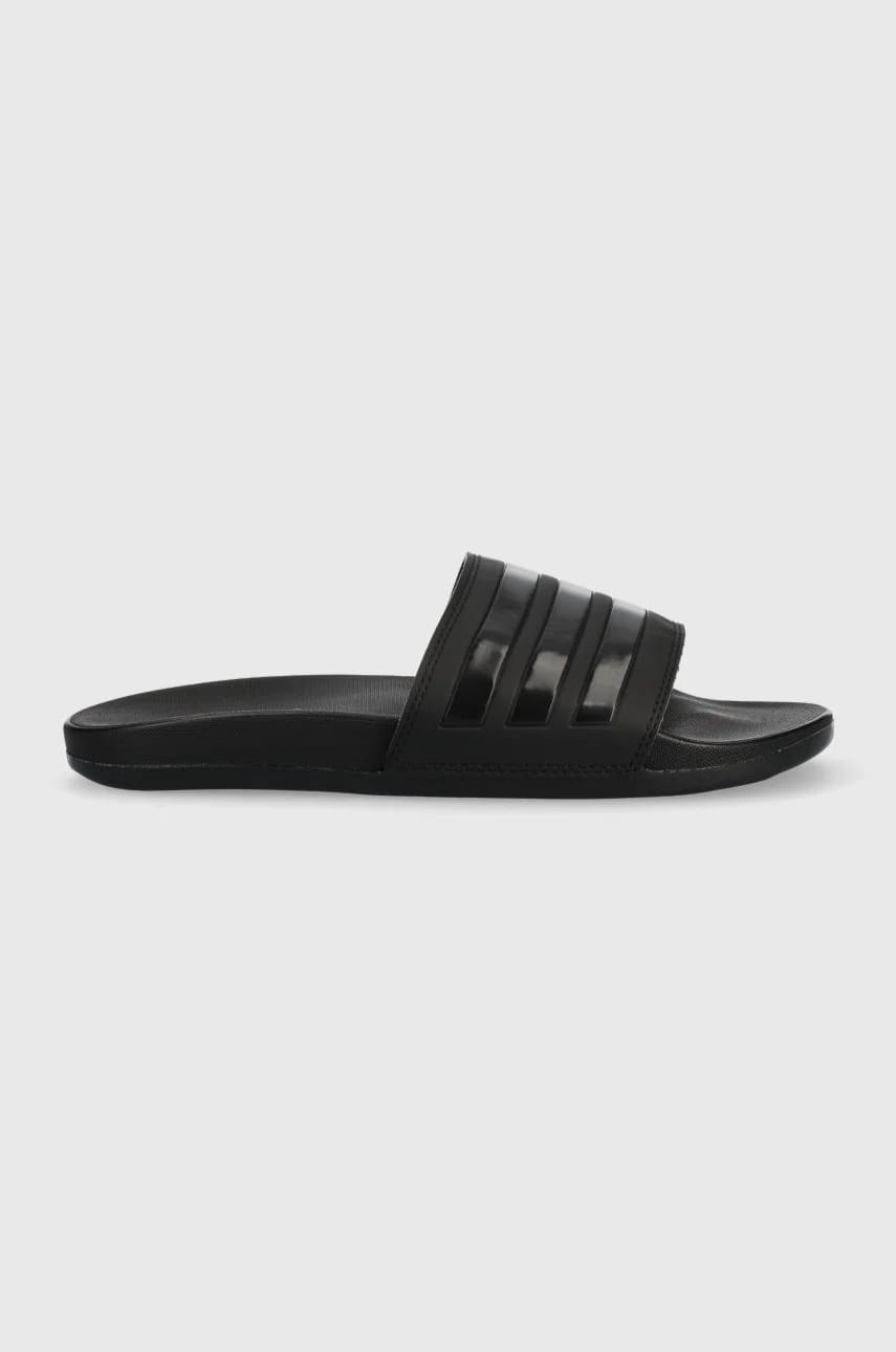 шлепанцы Adilette черные для мужчин