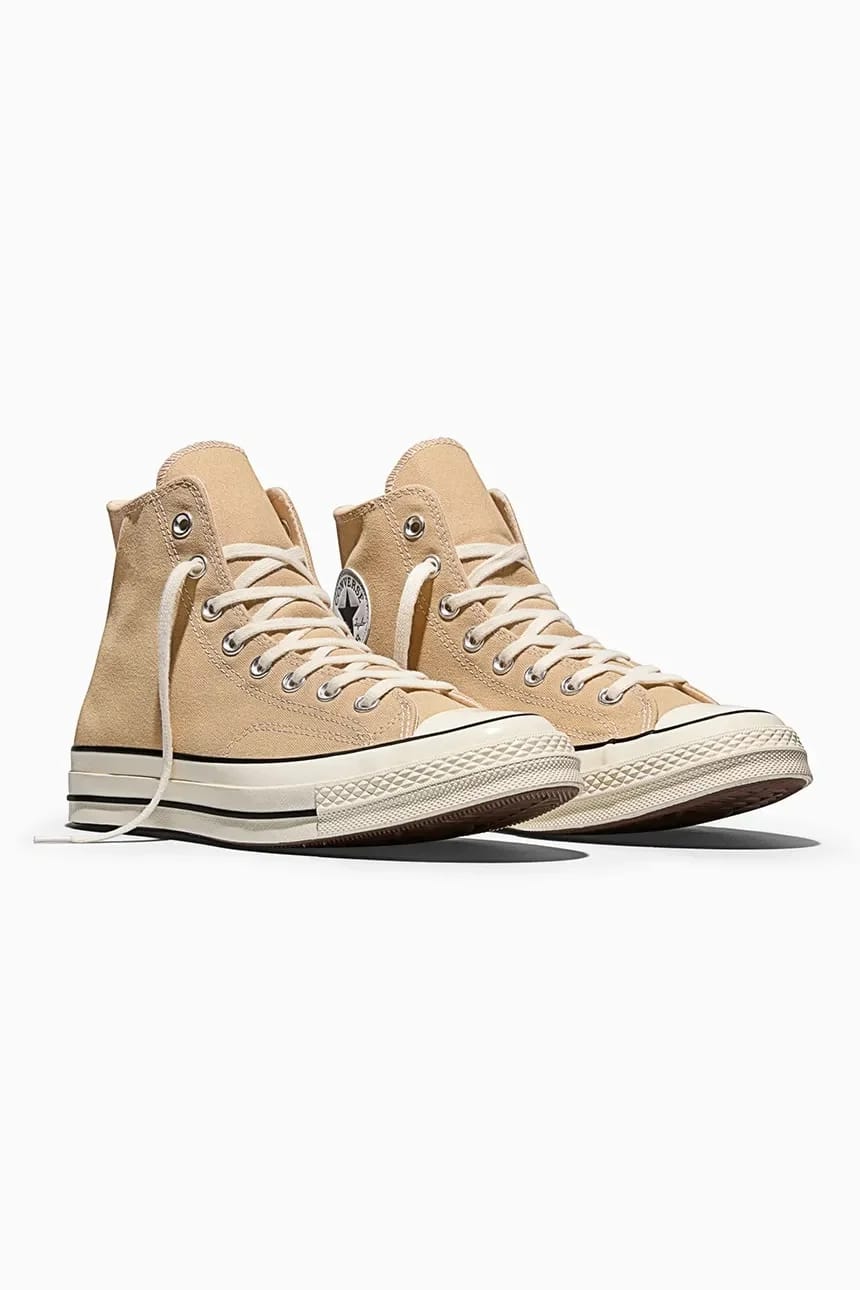 кроссовки Chuck 70 бежевые для мужчин - фото 2