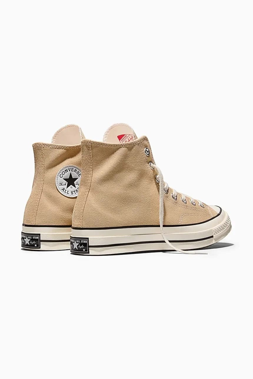 кроссовки Chuck 70 бежевые для мужчин - фото 3
