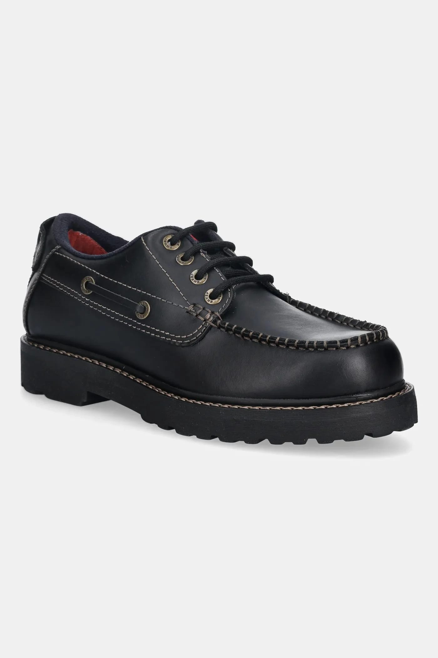 АРХИВ 01 BOAT SHOE LEATHER кожаные туфли