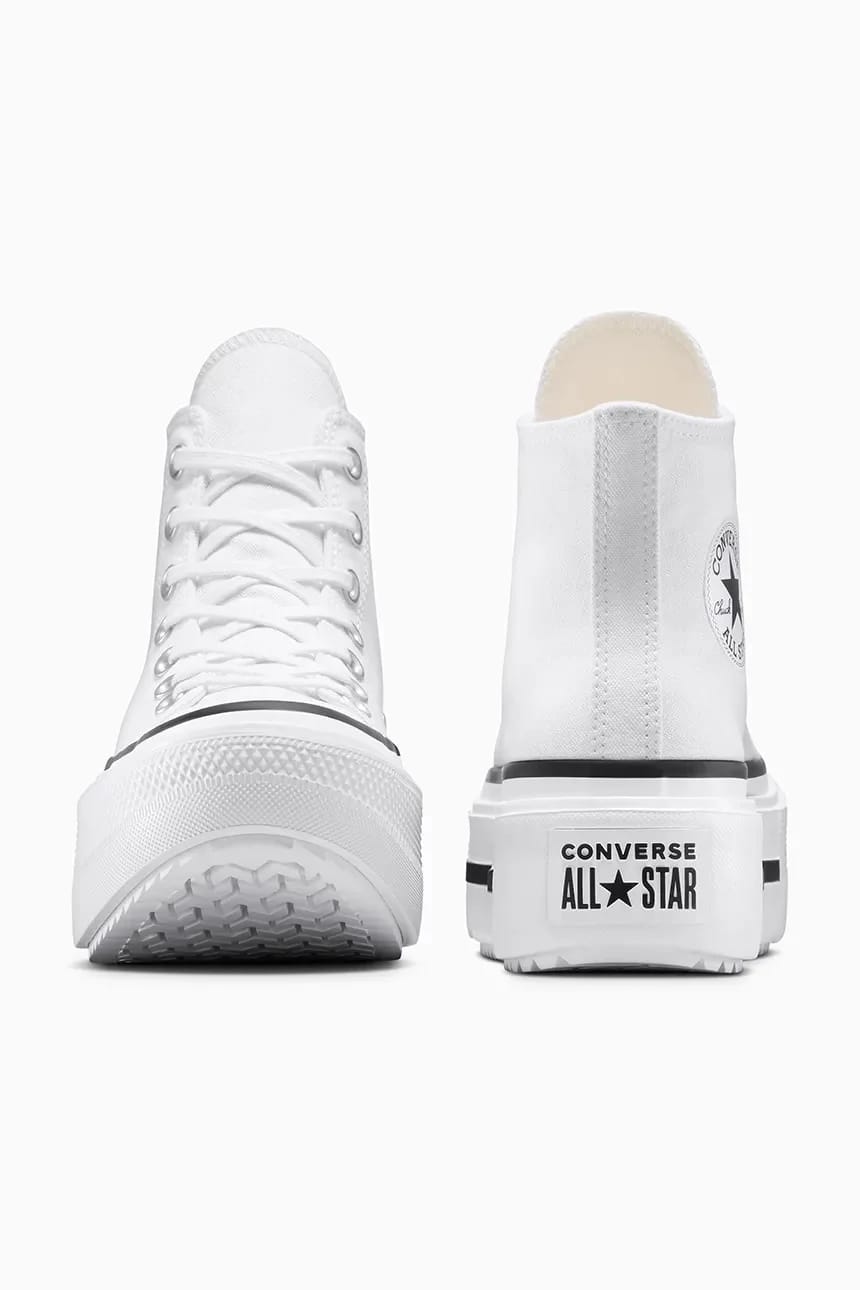 кроссовки Chuck Taylor All Star Lift Double Stack белые для мужчин - фото 3