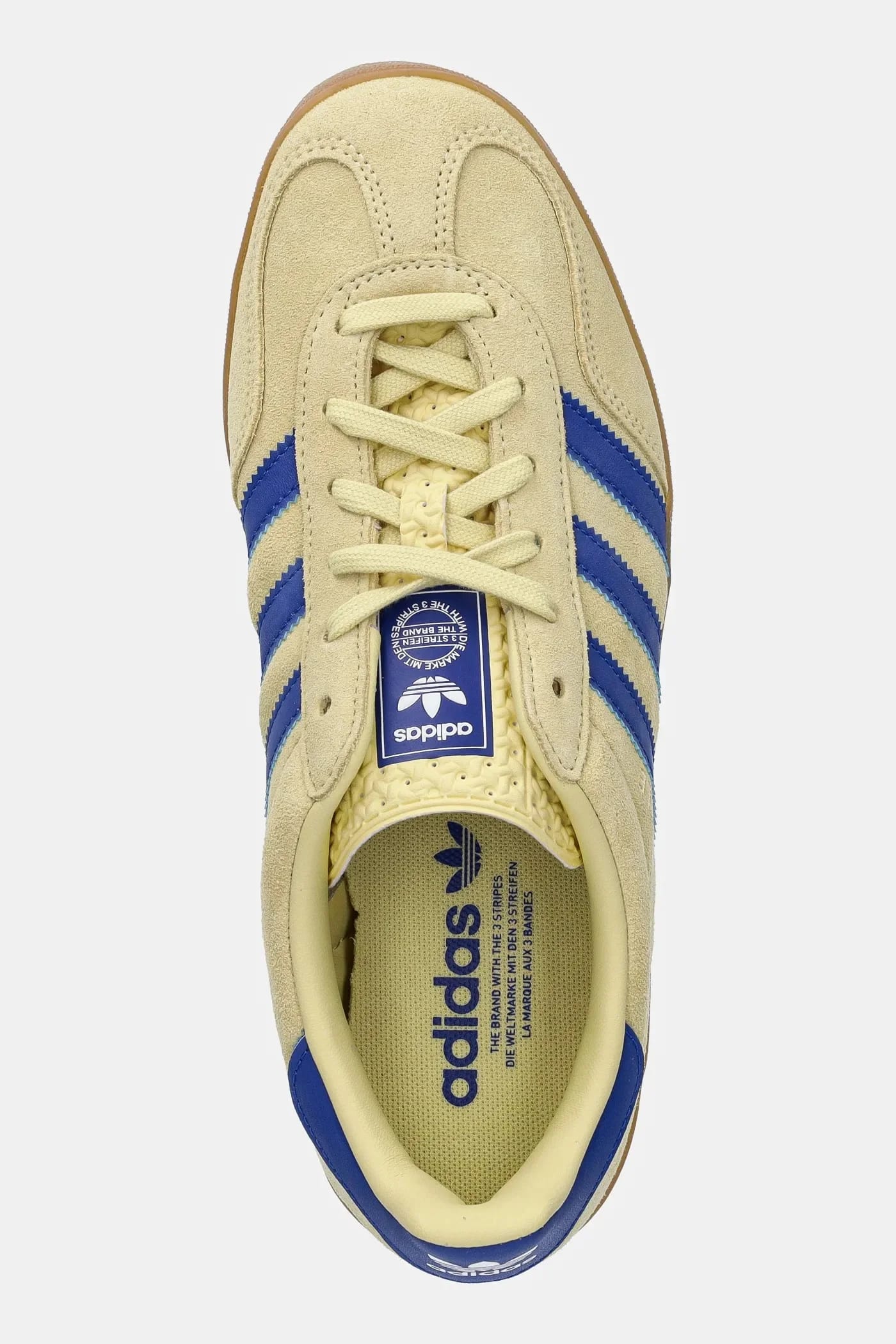 кроссовки Gazelle Indoor желтые для мужчин - фото 4