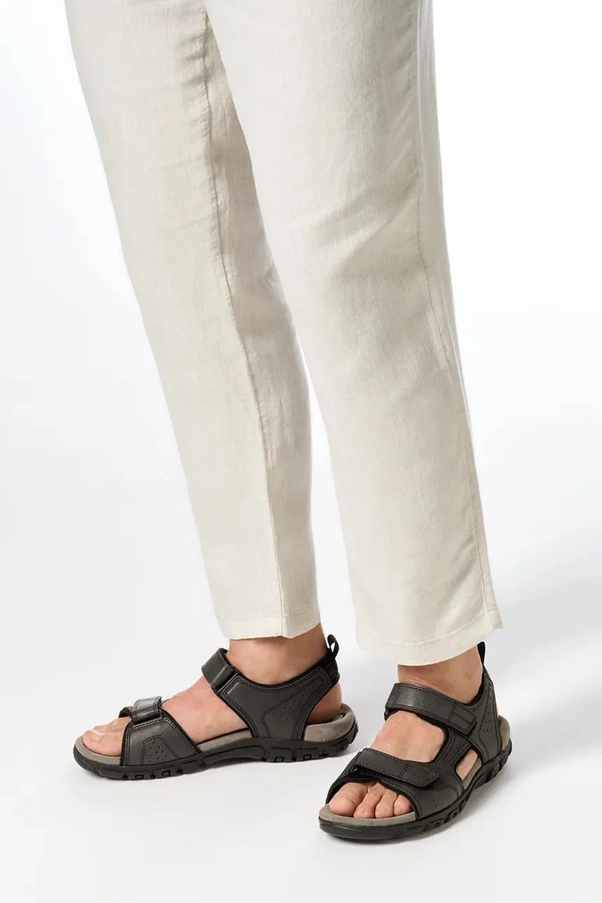 Сандалии UOMO SANDAL STRADA черные для мужчин - фото 7