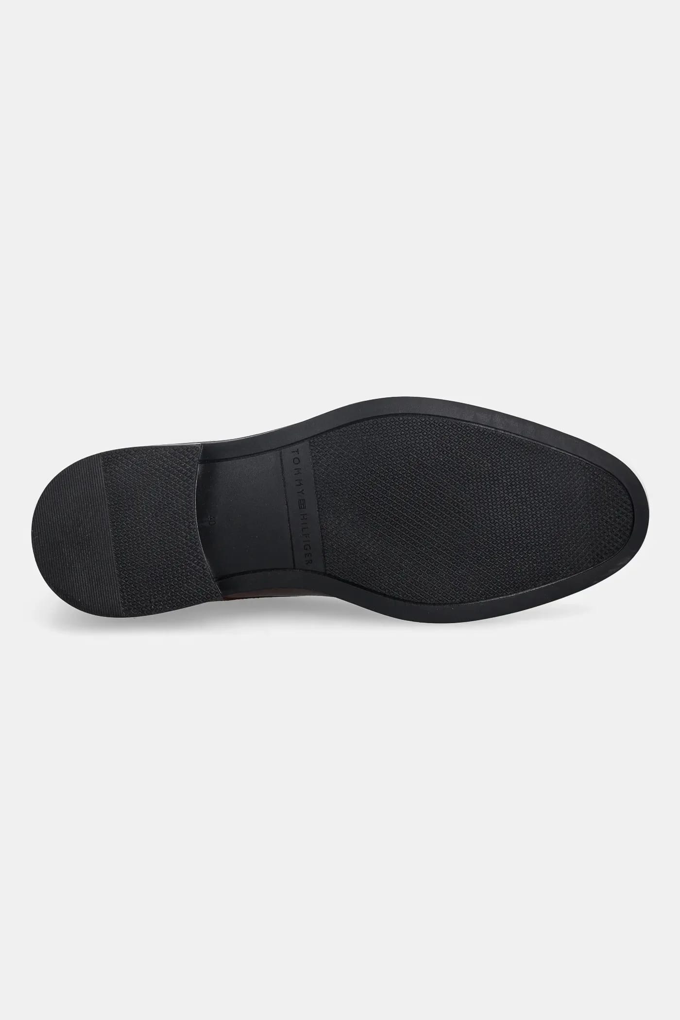 Кожаные туфли CORPORATE HILFIGER LTH BOOT - фото 5