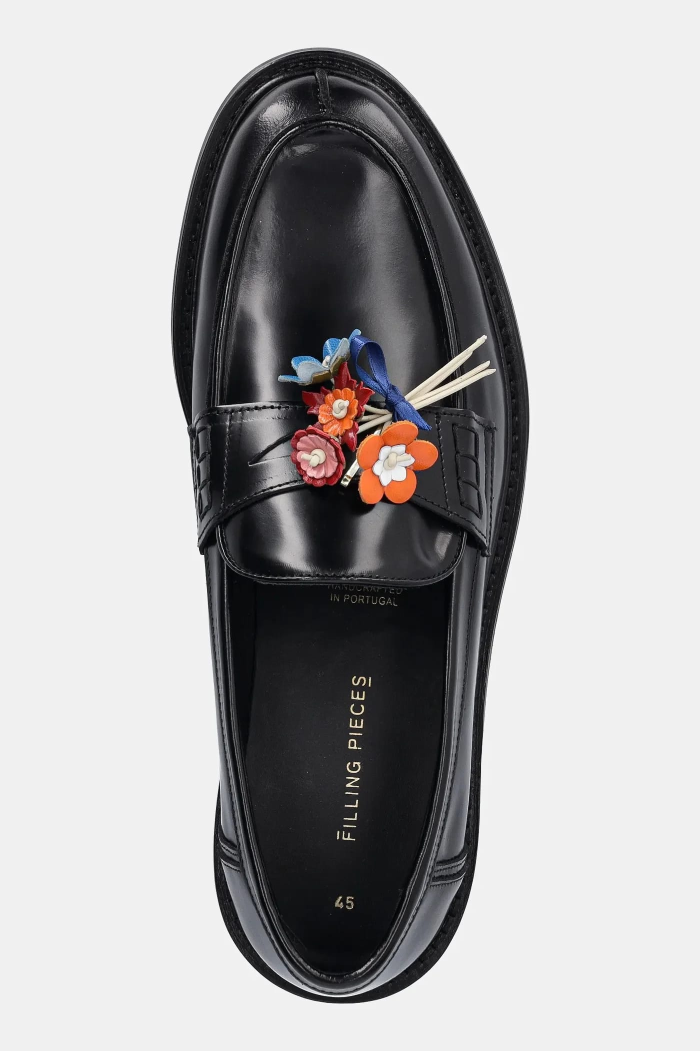 Кожаные мокасины Loafer Bouquet - фото 4