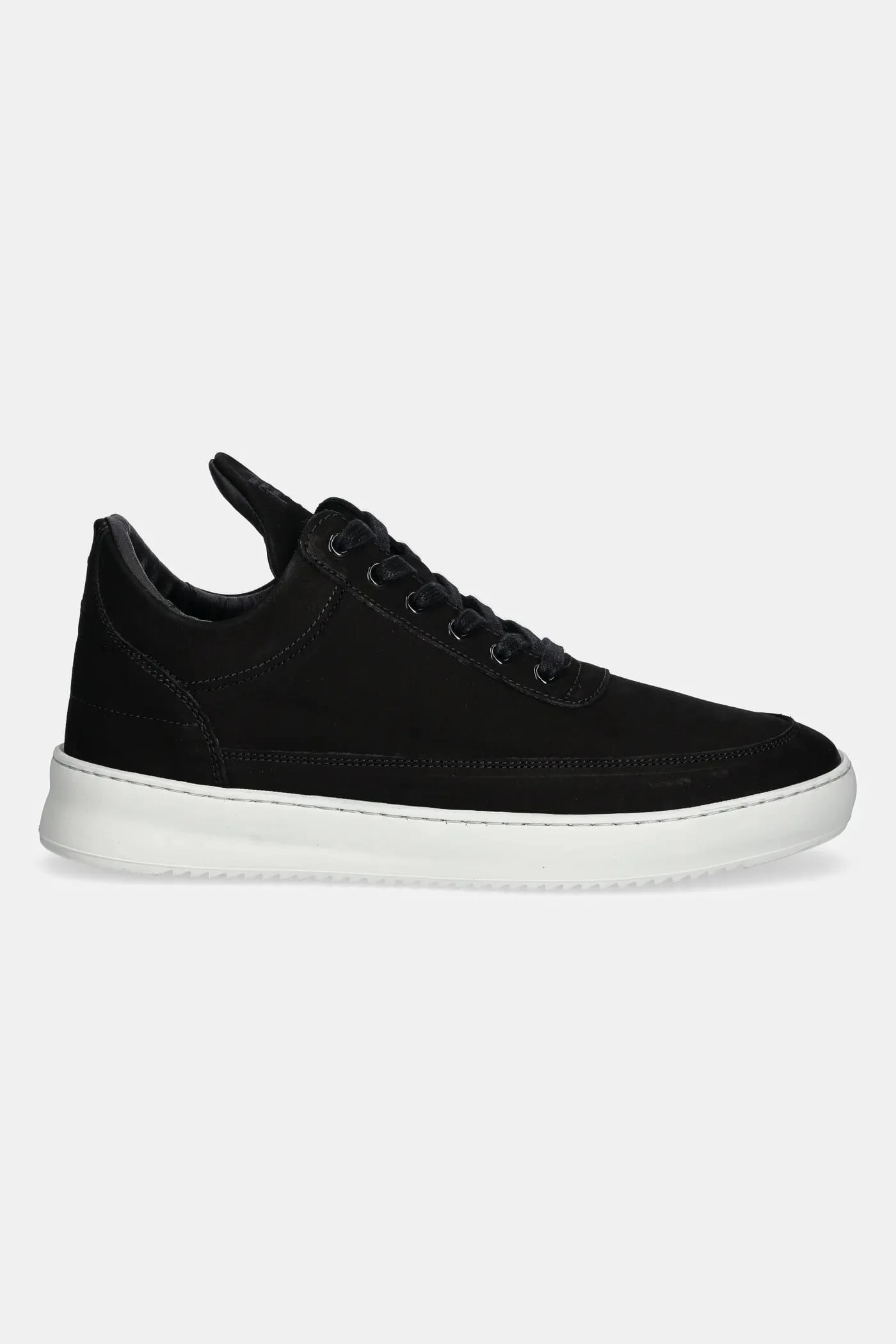 кроссовки Low Top Ripple из нубука черная - фото 2