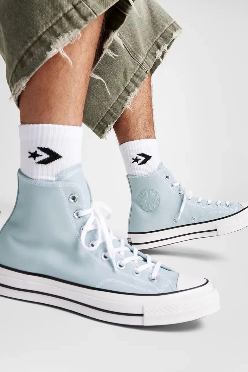кроссовки Chuck 70 синие для мужчин - фото 10