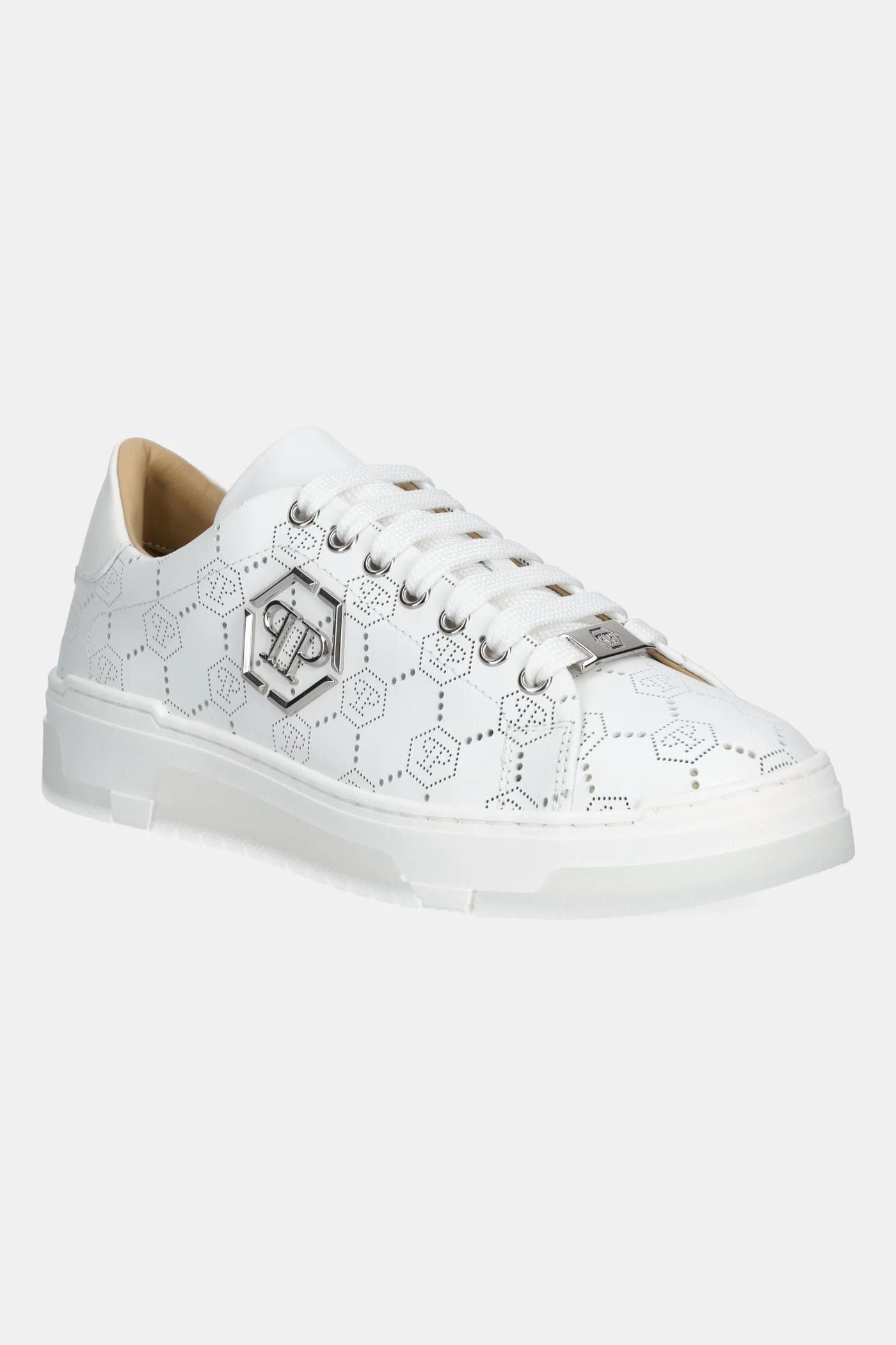 кожаные кроссовки Lo-Top Monogram