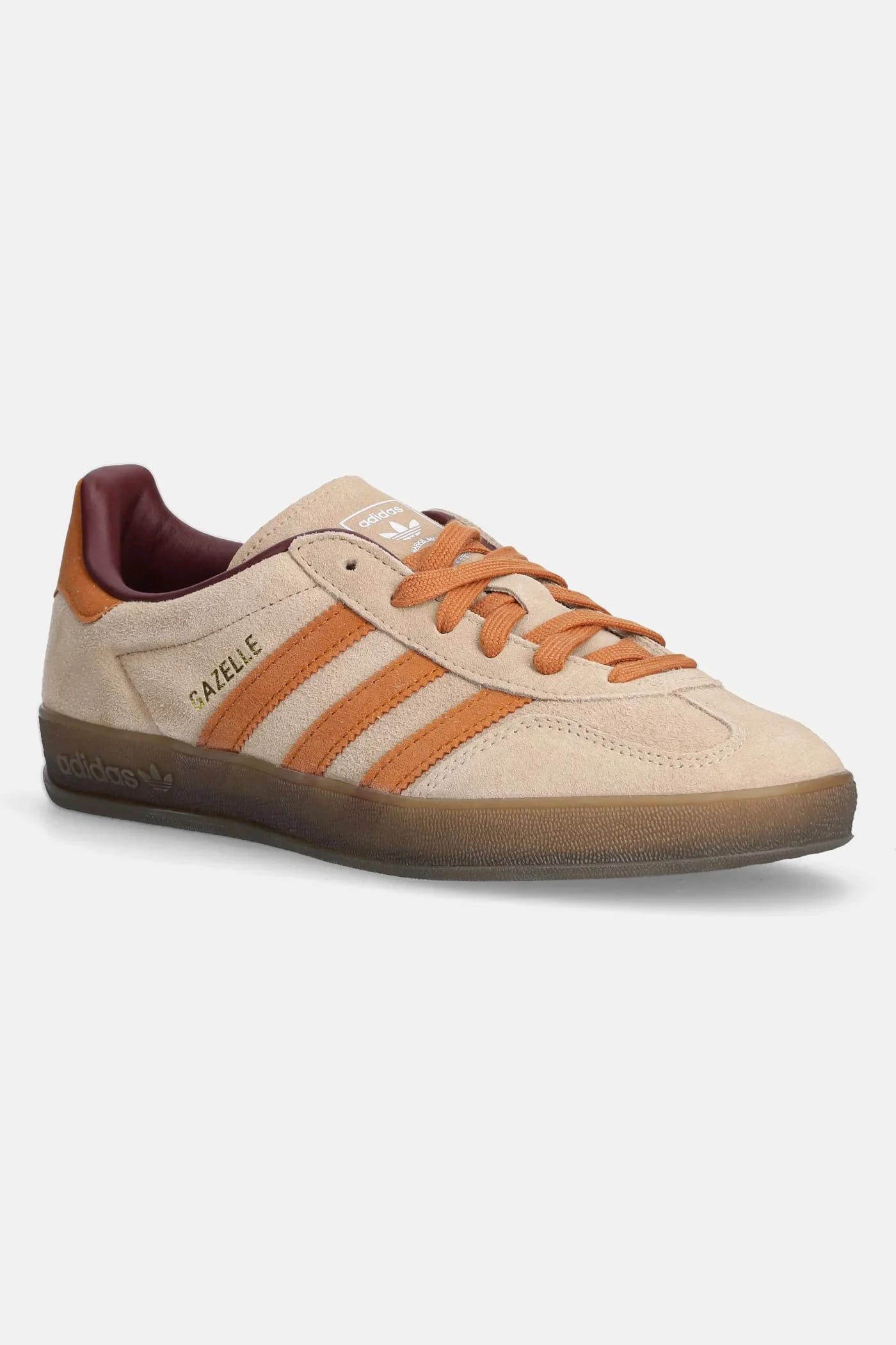 кроссовки Gazelle Indoor бежевые для мужчин