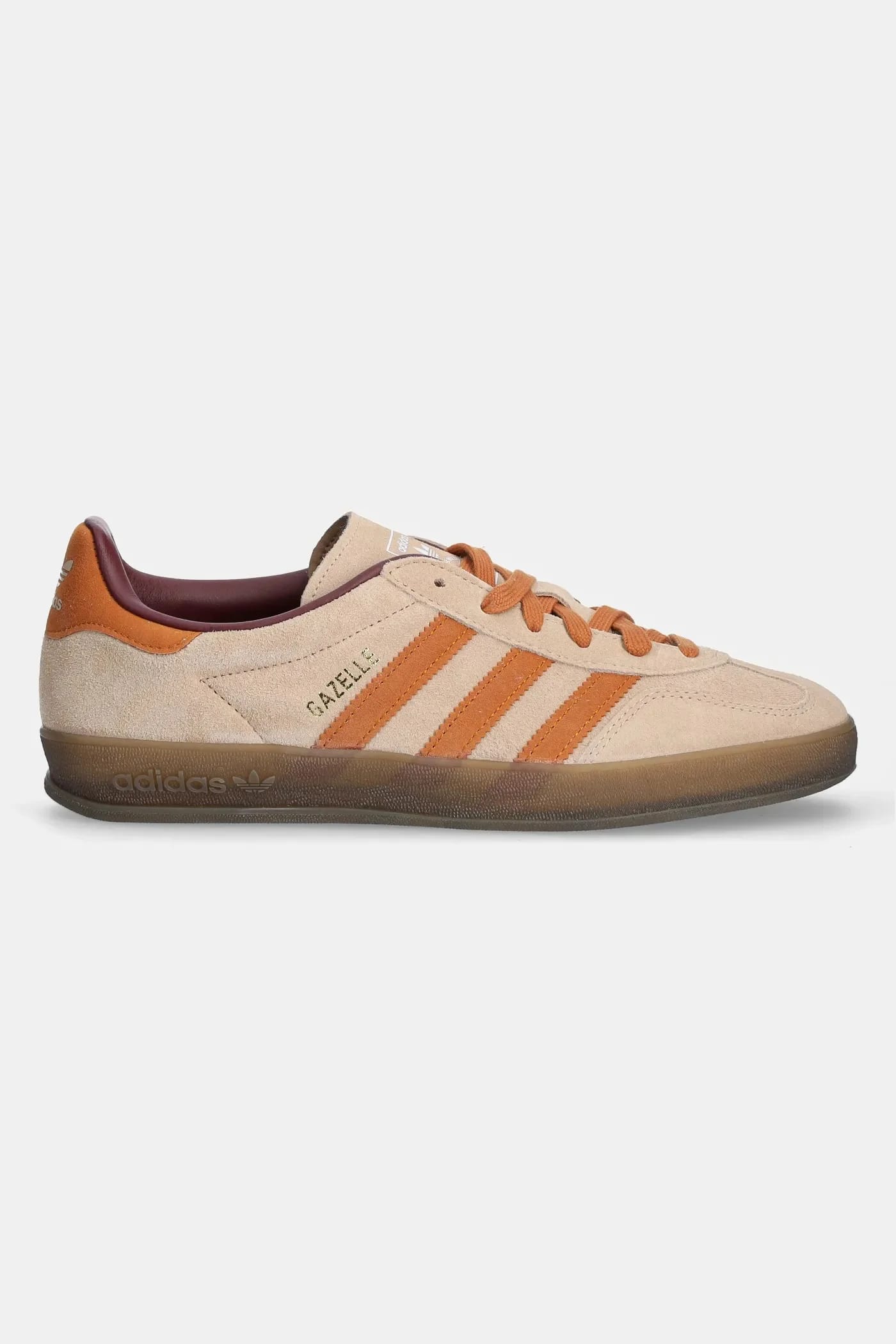 кроссовки Gazelle Indoor бежевые для мужчин - фото 2