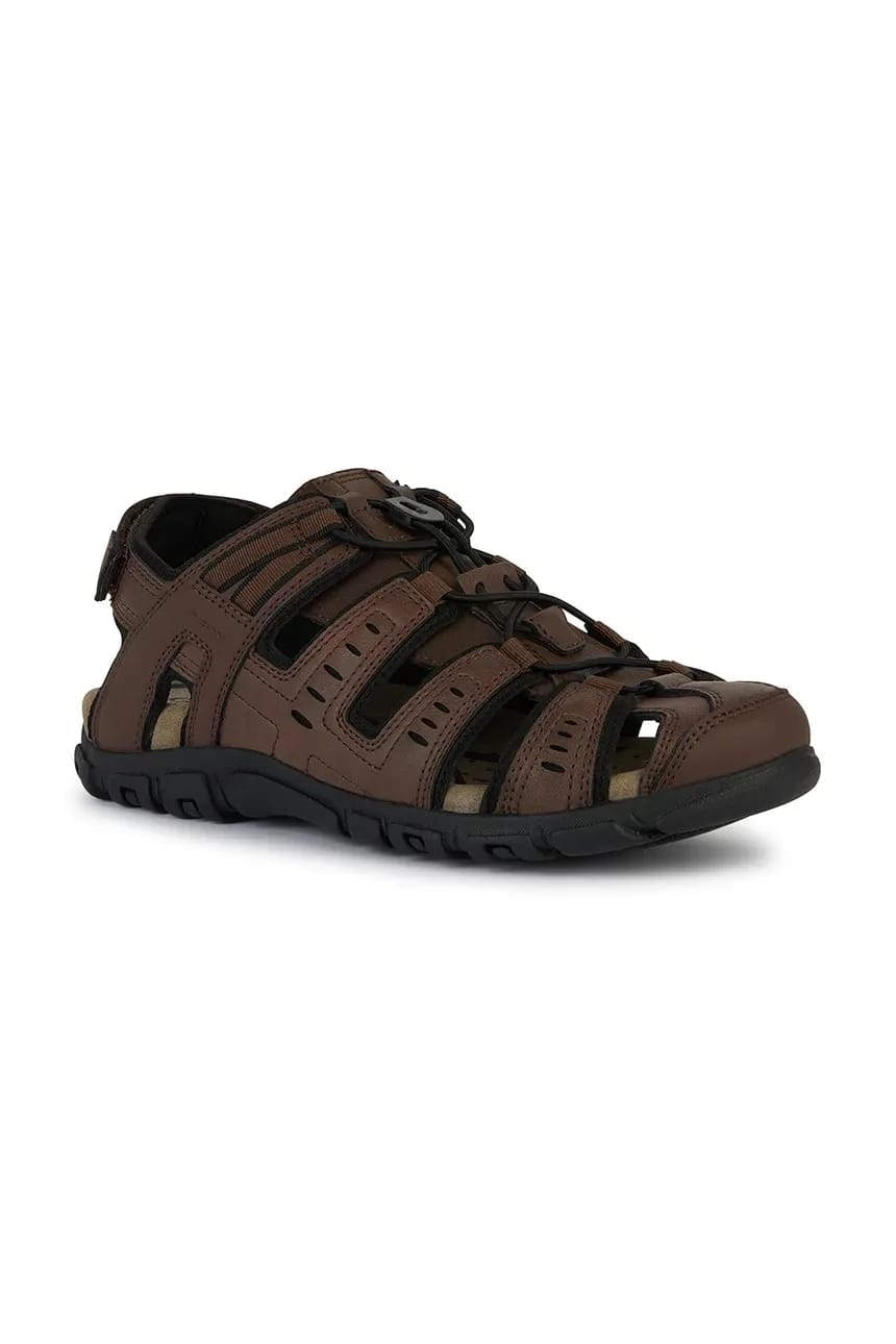 Сандалии UOMO SANDAL STRADA коричневые для мужчин - фото 2