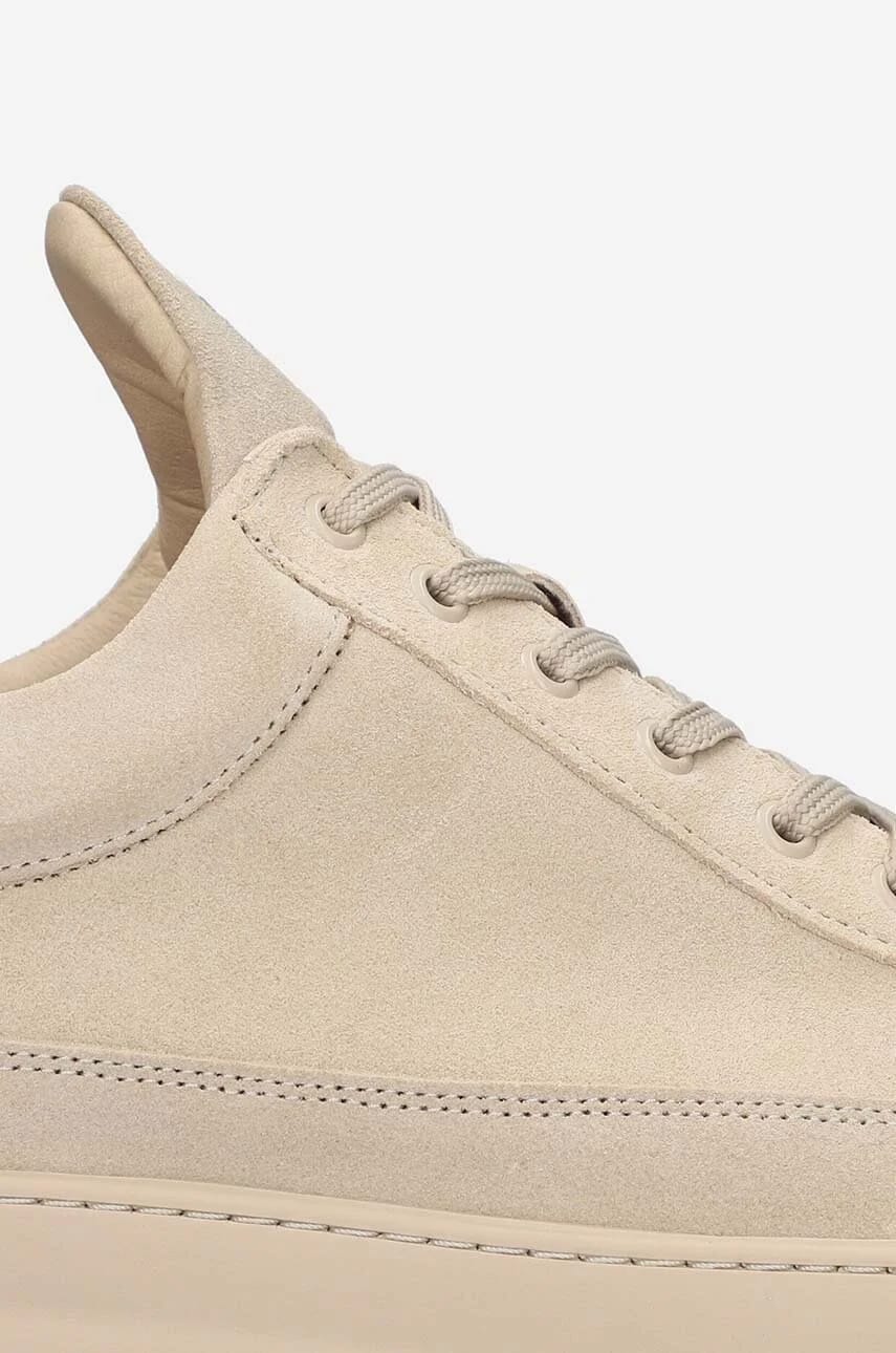кроссовки Low Top из замши - фото 6
