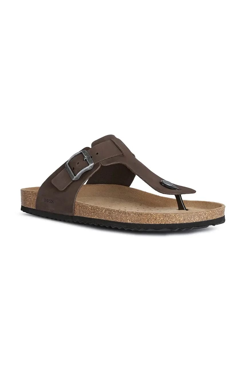 шлепанцы U SANDAL GHITA из нубука - фото 2