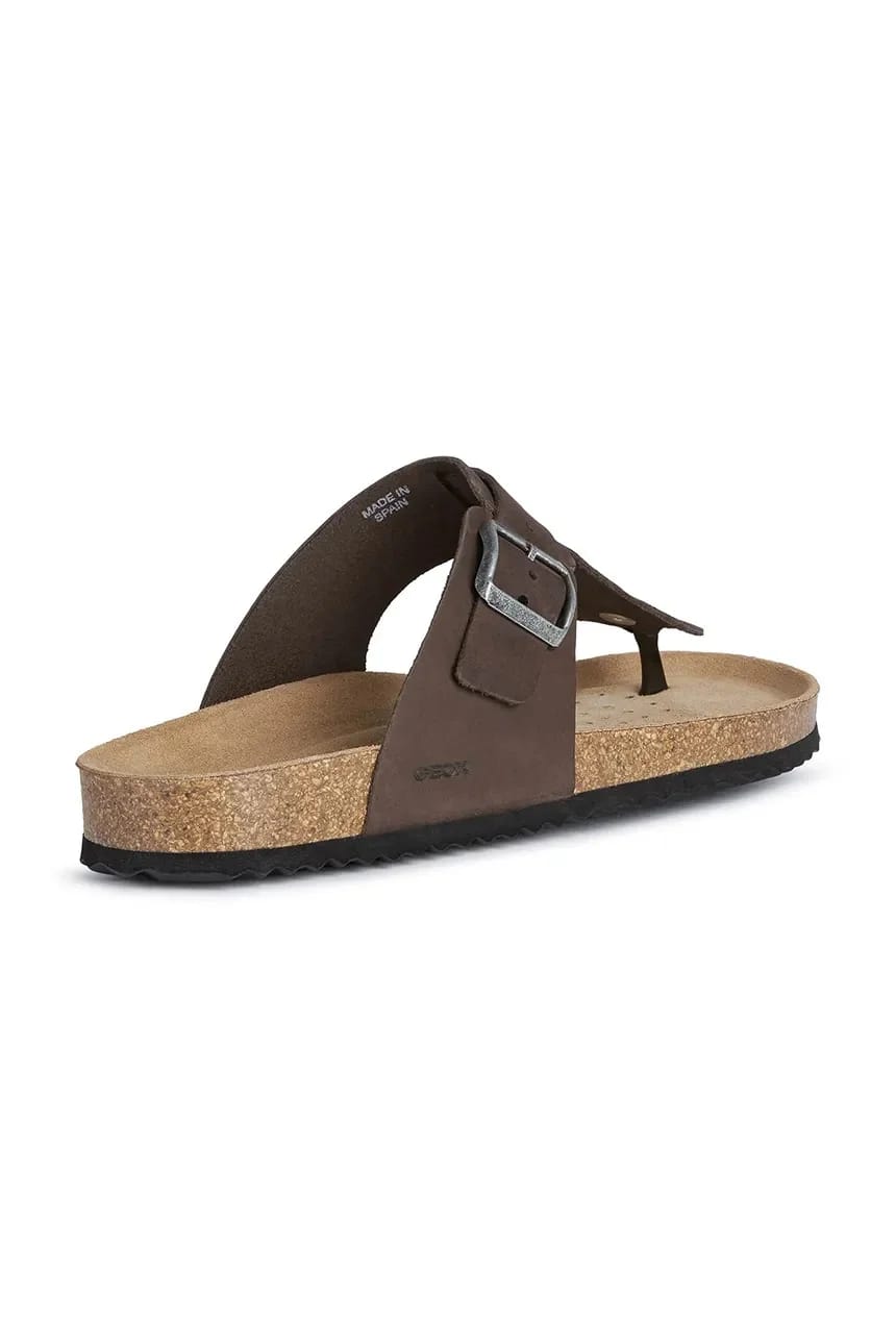 шлепанцы U SANDAL GHITA из нубука - фото 3