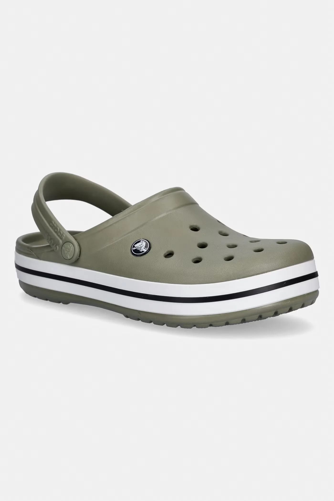 шлепанцы Crocband зеленые для мужчин