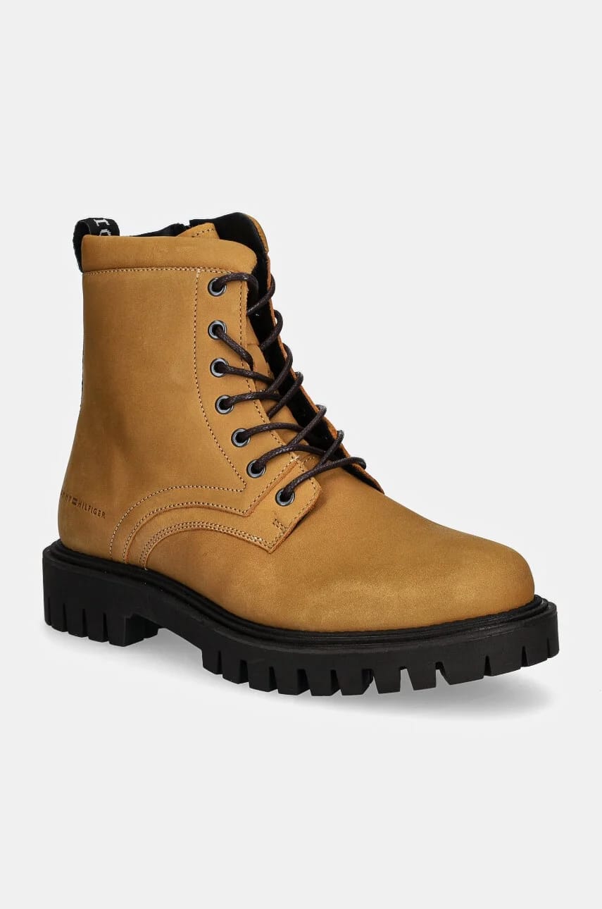 Кожаные туфли CASUAL HILFIGER CHUNK Z NBK BOOT
