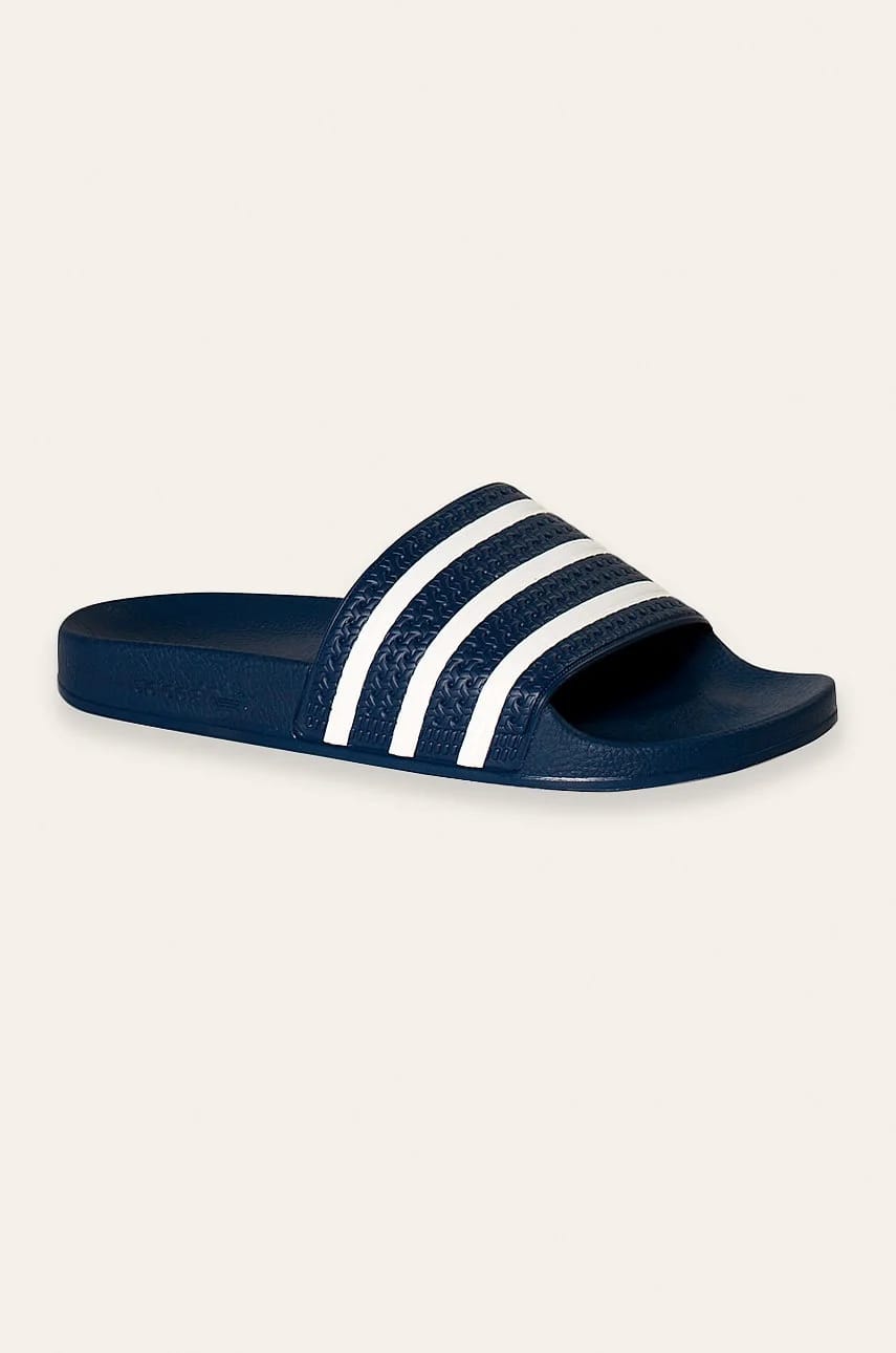 шлепанцы Adilette синие для мужчин