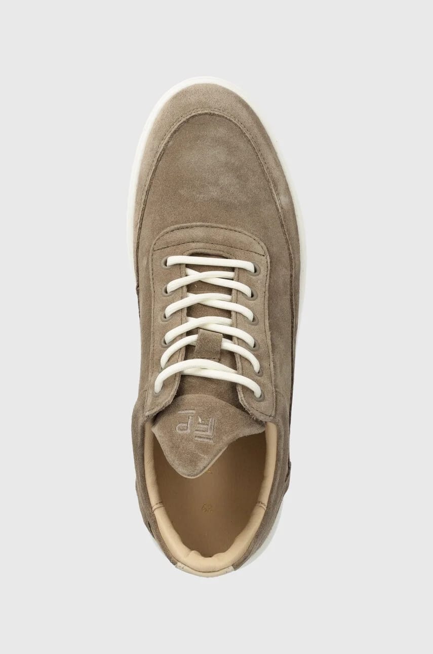 кроссовки Low Top Ripple Suede - фото 4