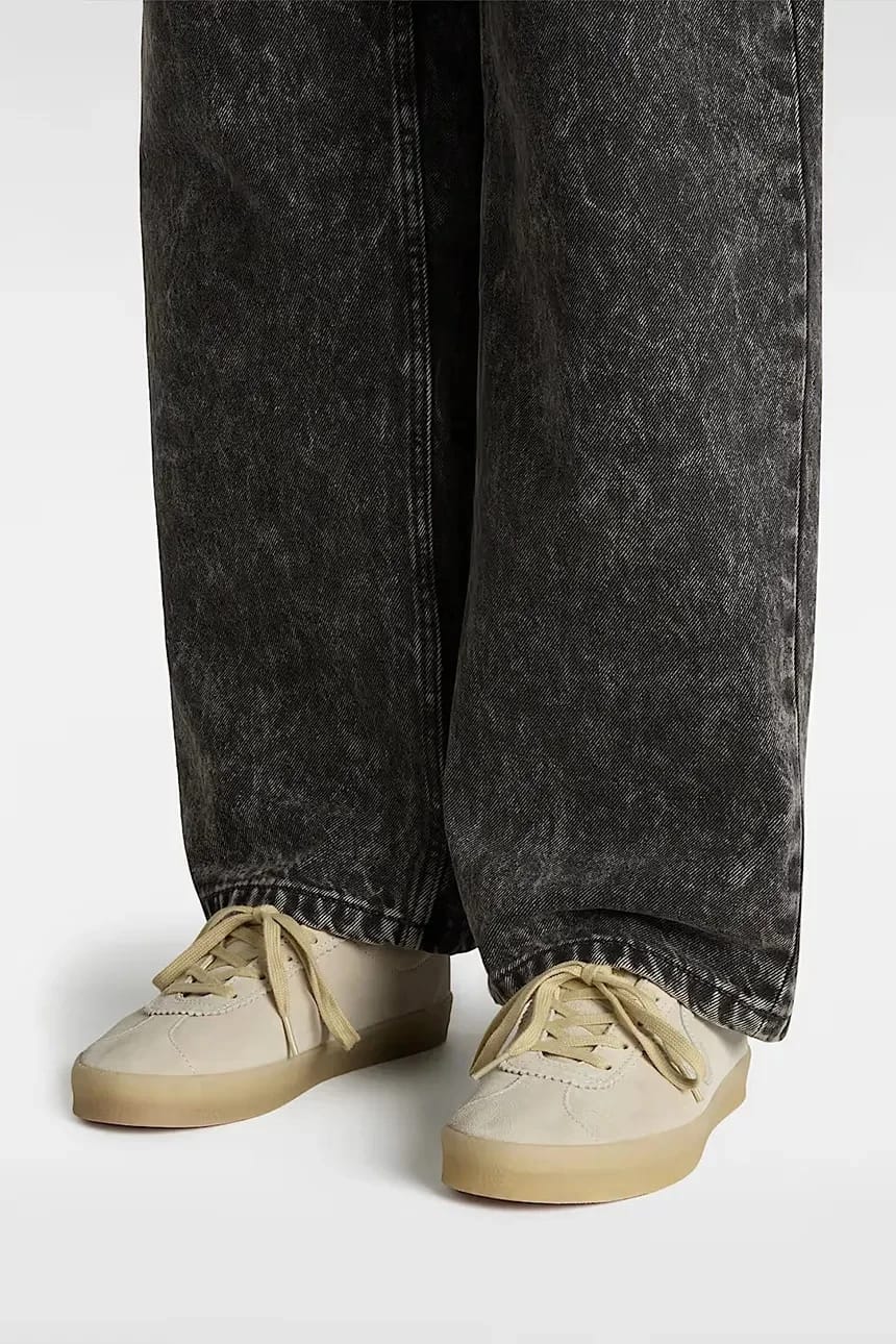 кроссовки Sport Low из замши бежевые для мужчин - фото 5