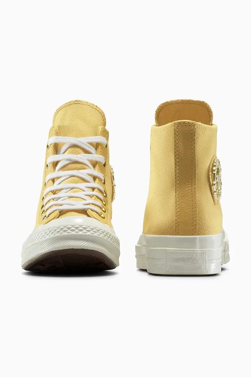 кроссовки Chuck 70 желтые для мужчин - фото 3