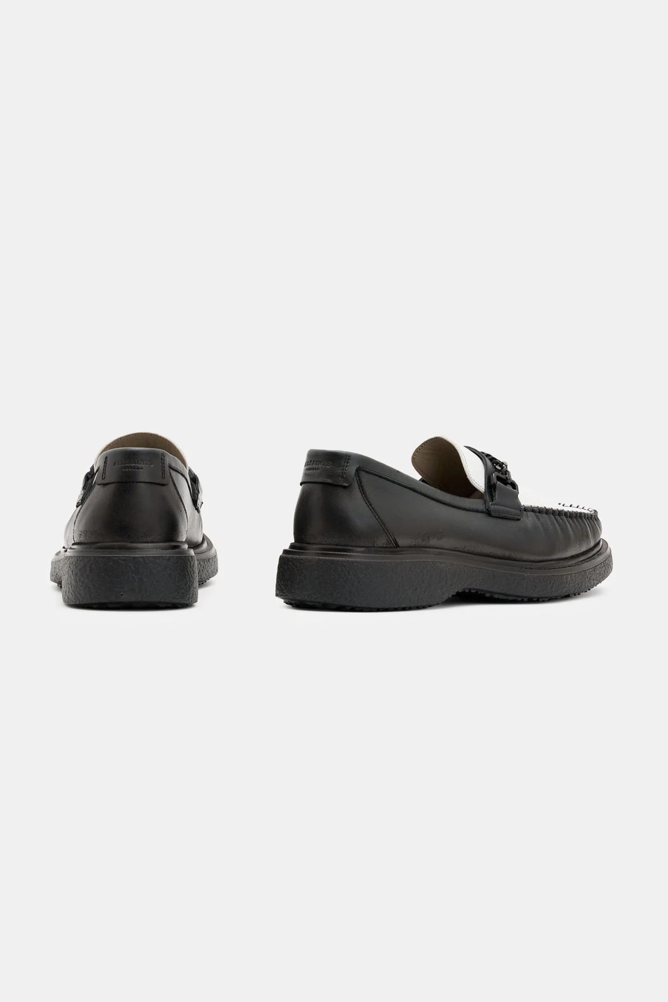 кожаные лоферы Gibbs Chain Loafer - фото 5