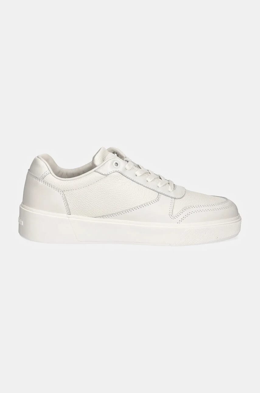 кожаные кроссовки LOW TOP LACE UP BSKT LTH - фото 2