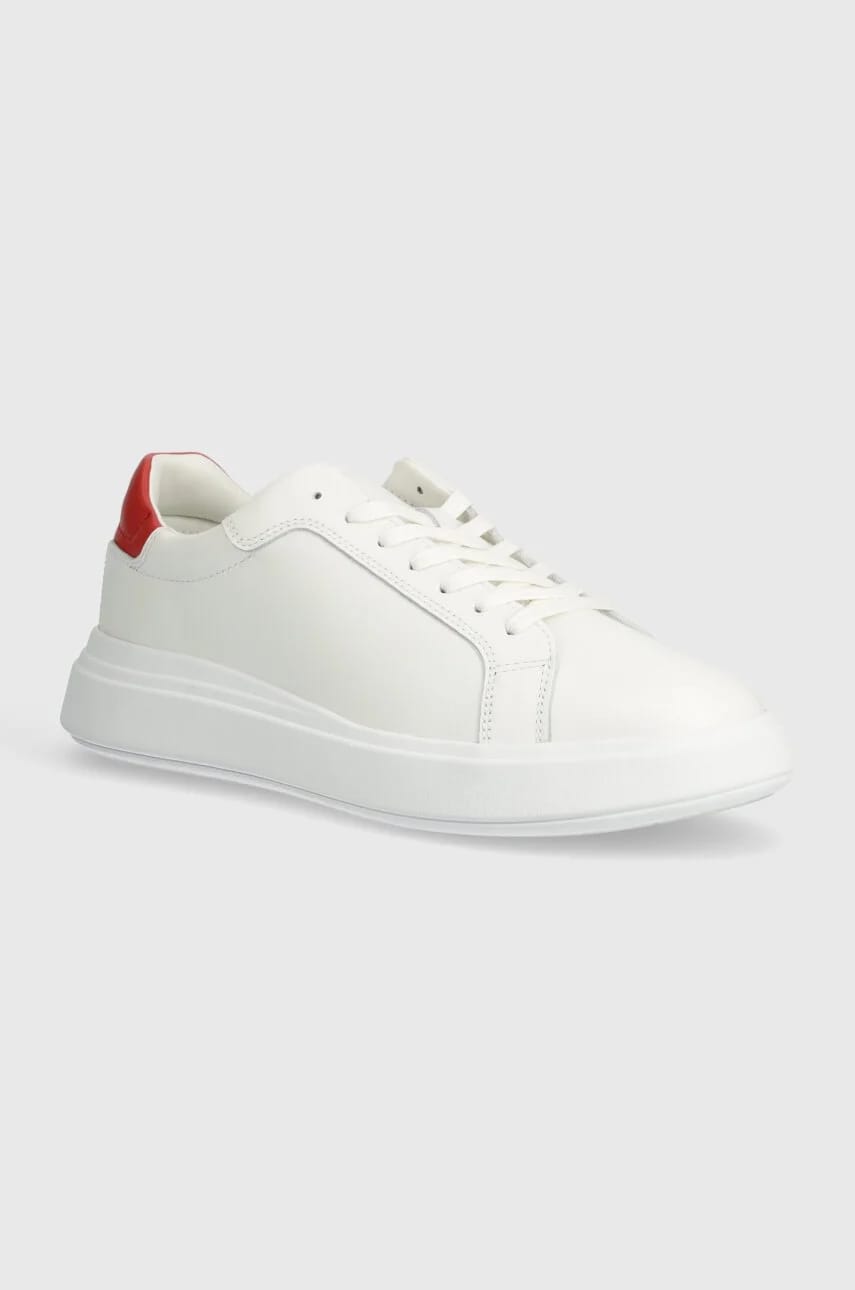 кожаные кроссовки LOW TOP LACE UP LTH белые для мужчин