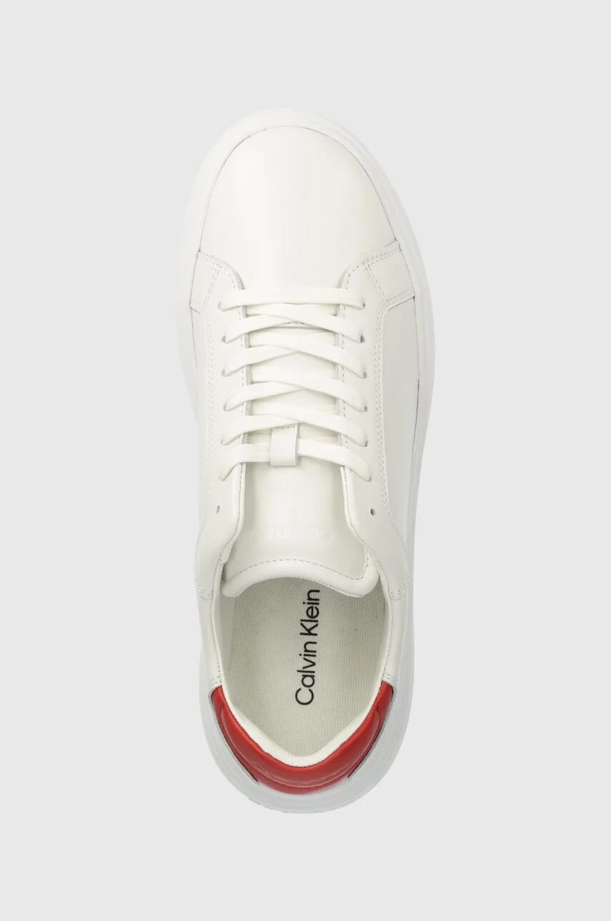 кожаные кроссовки LOW TOP LACE UP LTH белые для мужчин - фото 4