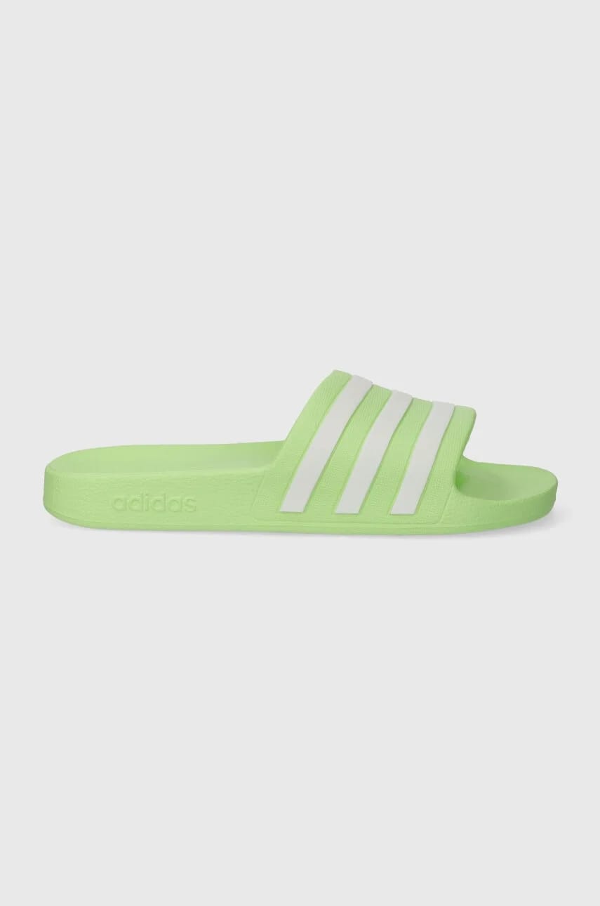 шлепанцы Adilette зеленые для мужчин