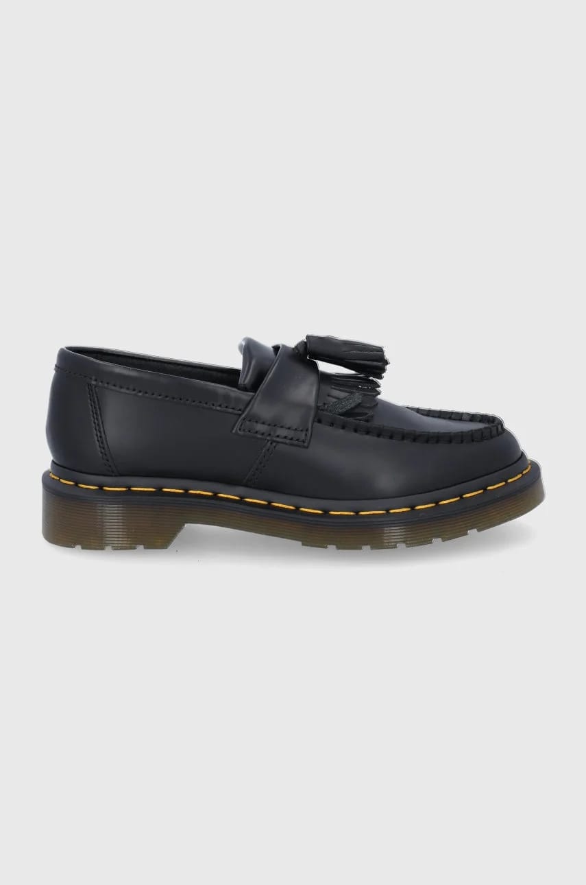 Кожаные мокасины Adrian Yellow Stitch