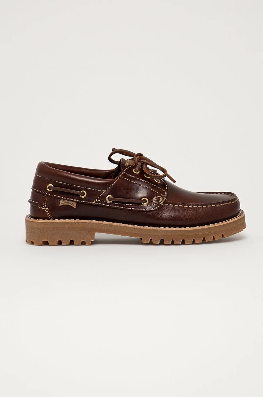 Кожаная обувь коричневый для мужчин