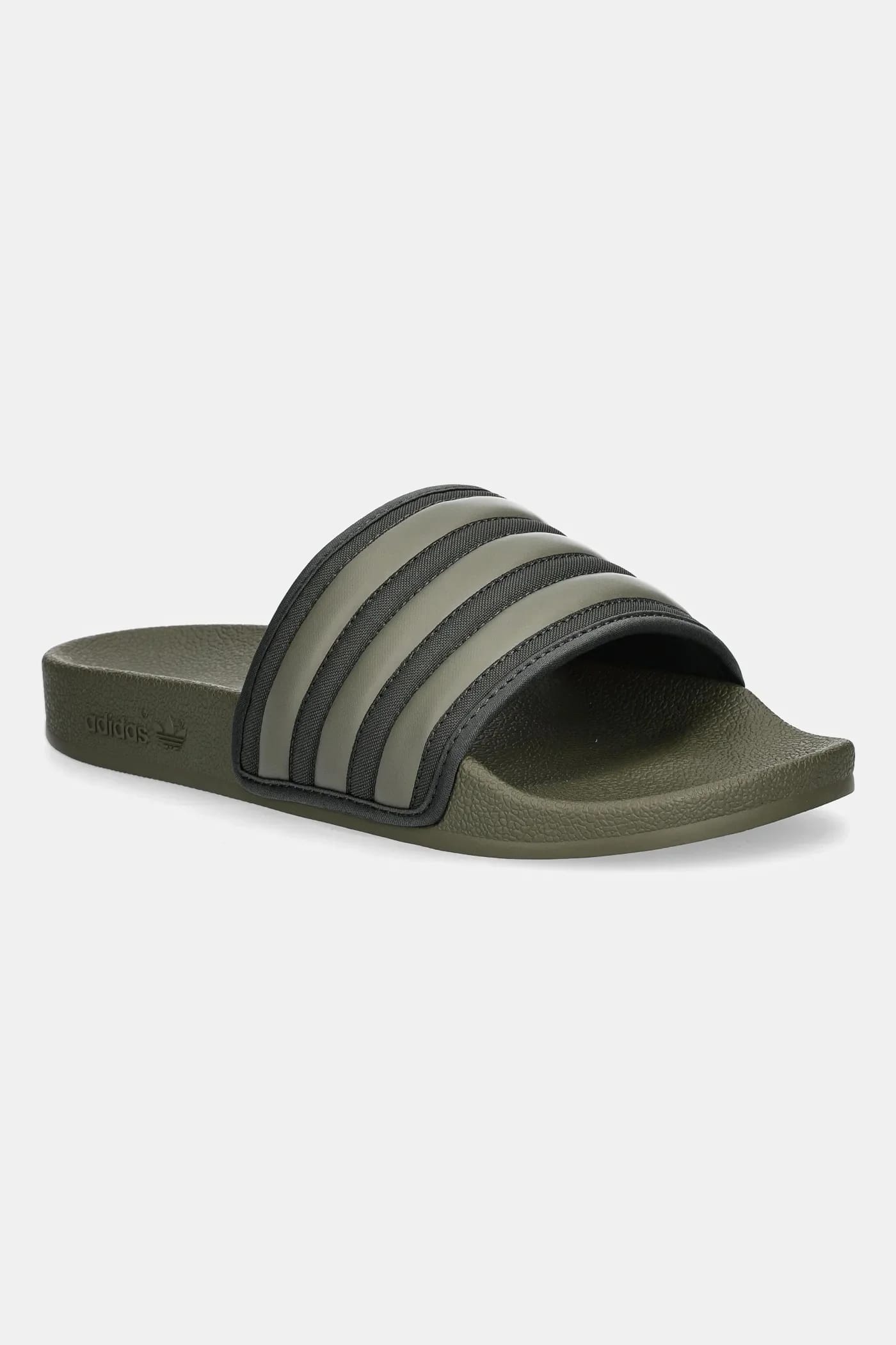 шлепанцы Adilette зеленые для мужчин