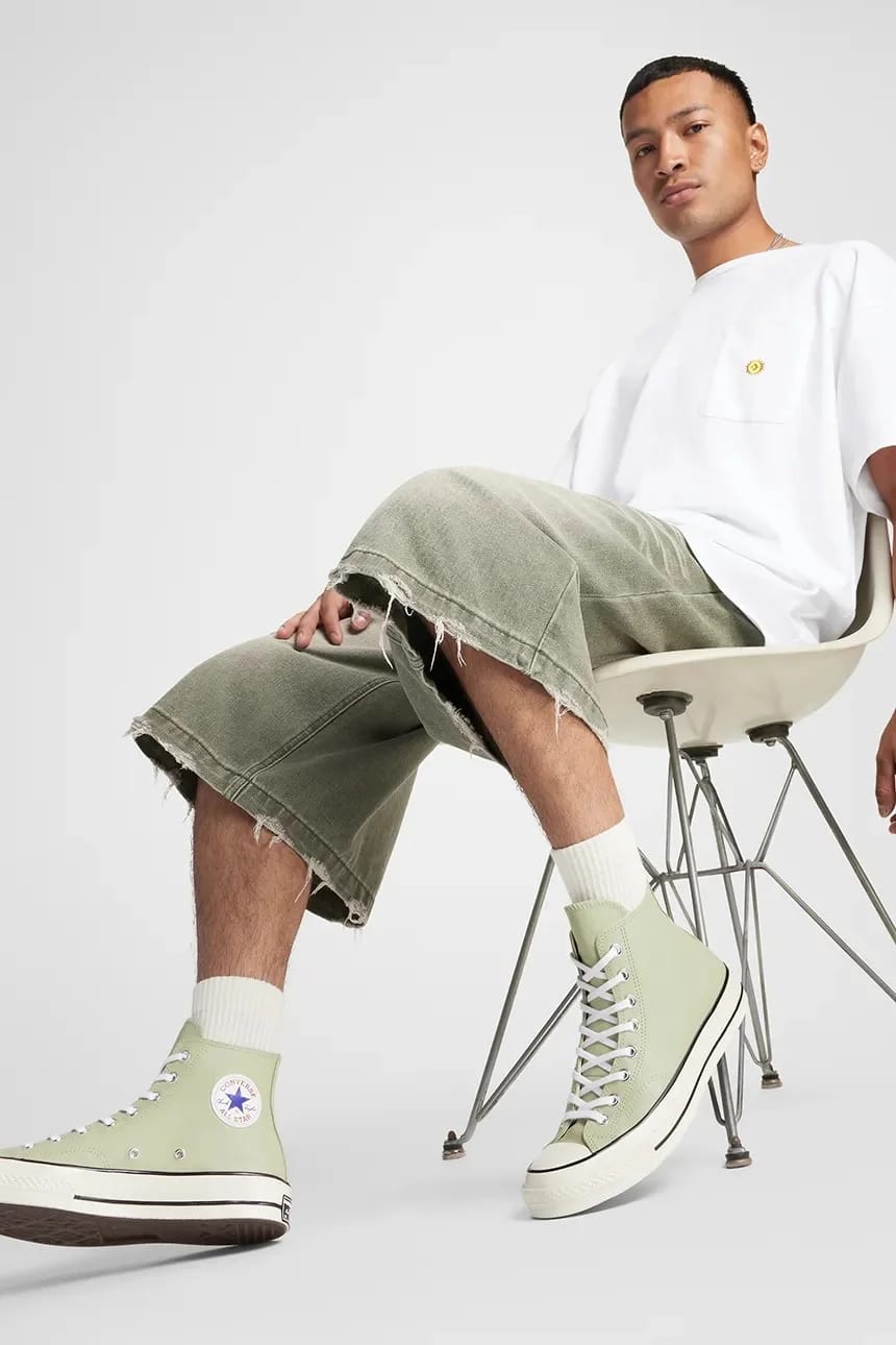 кроссовки Chuck 70 зеленые для мужчин - фото 9