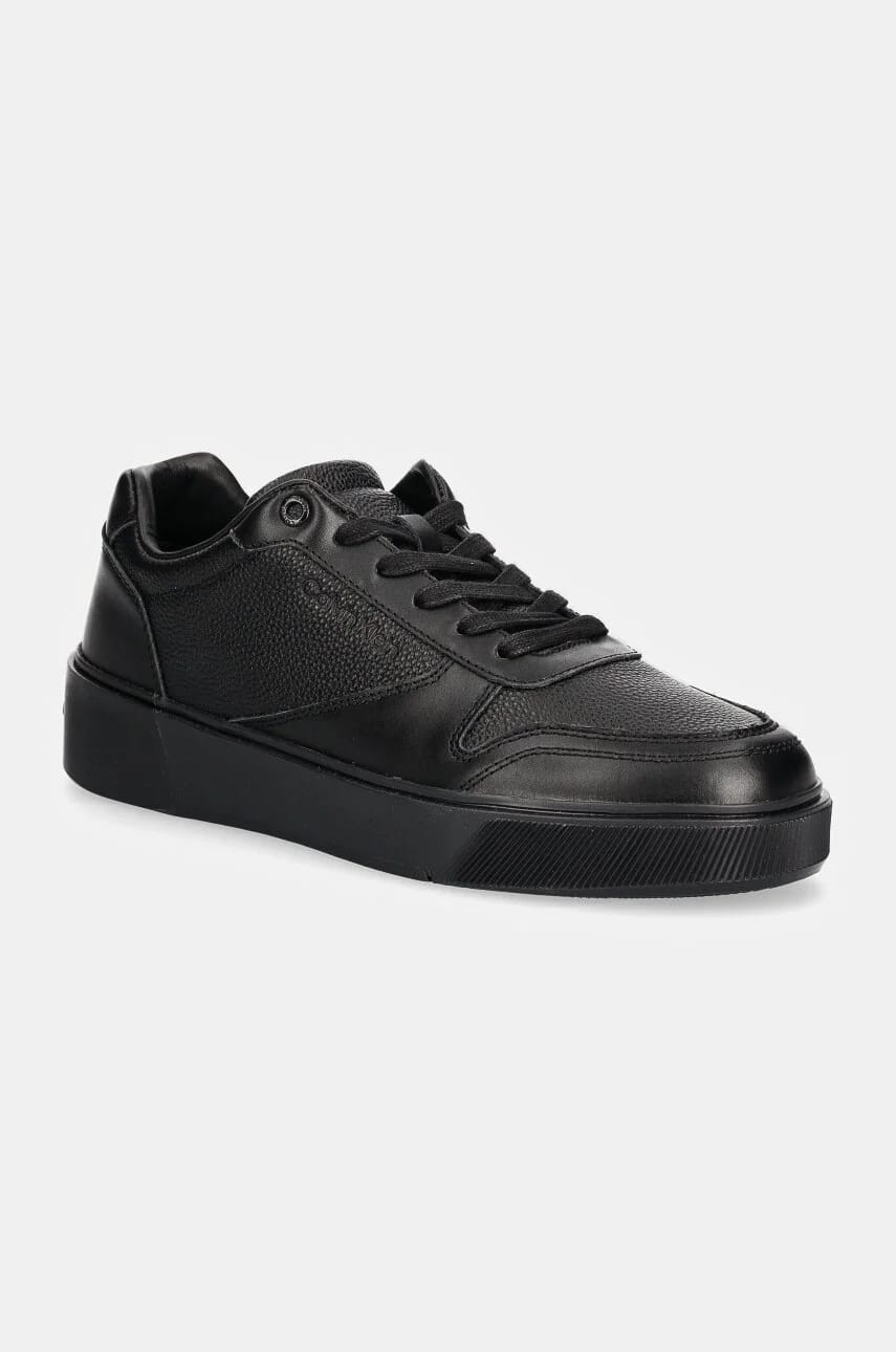 кожаные кроссовки LOW TOP LACE UP BSKT LTH