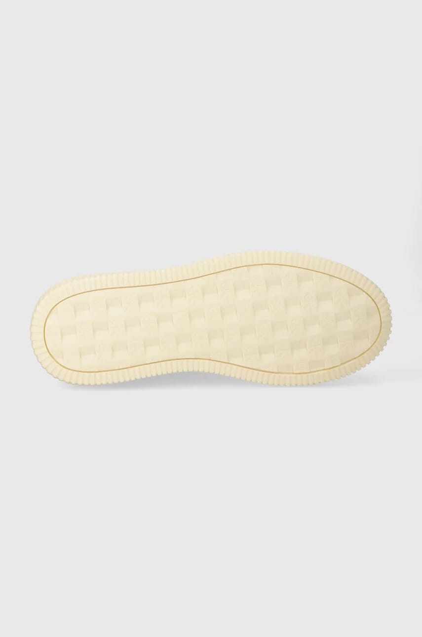 Кожаные кроссовки YM0YM00681 CHUNKY CUPSOLE MONOLOGO - фото 5