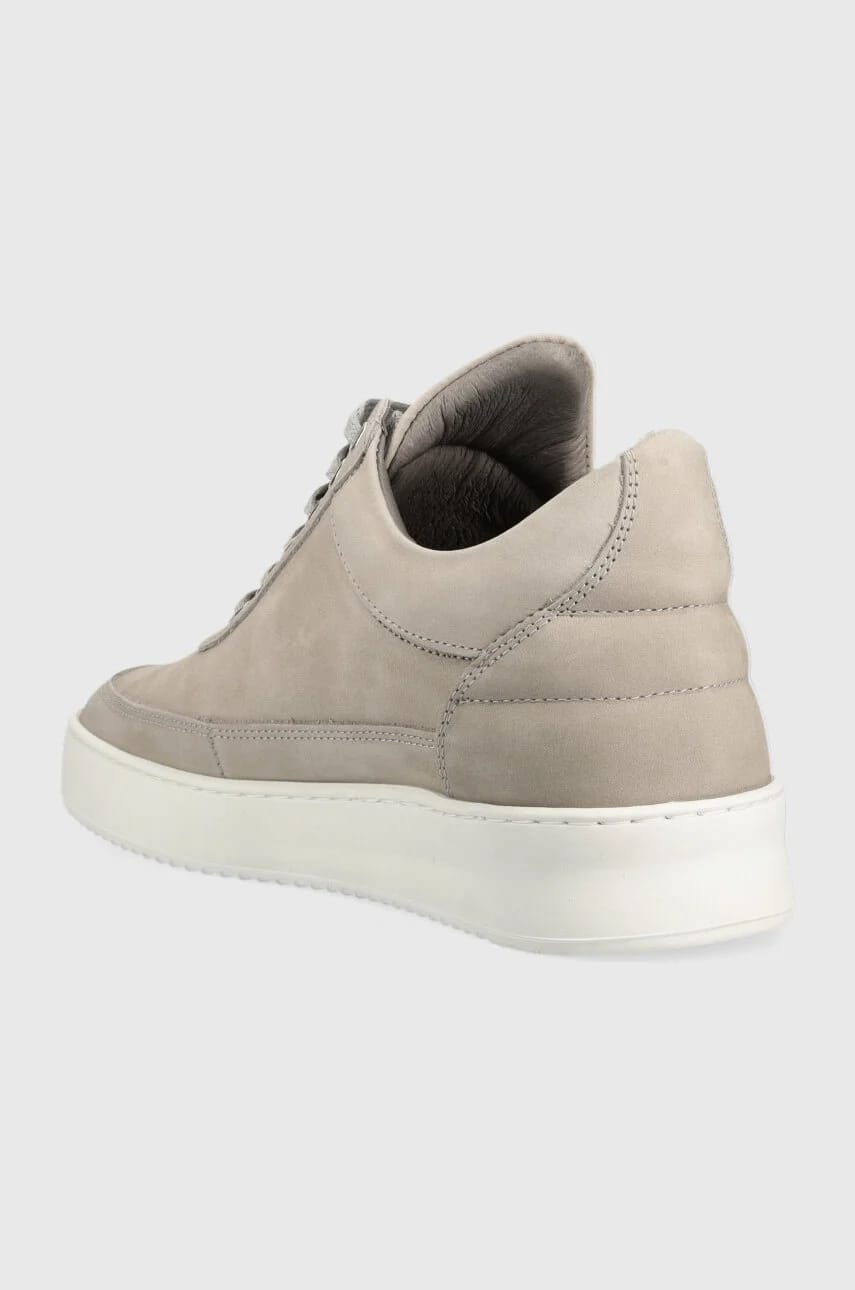 кроссовки Low Top Ripple из нубука бежевая - фото 3