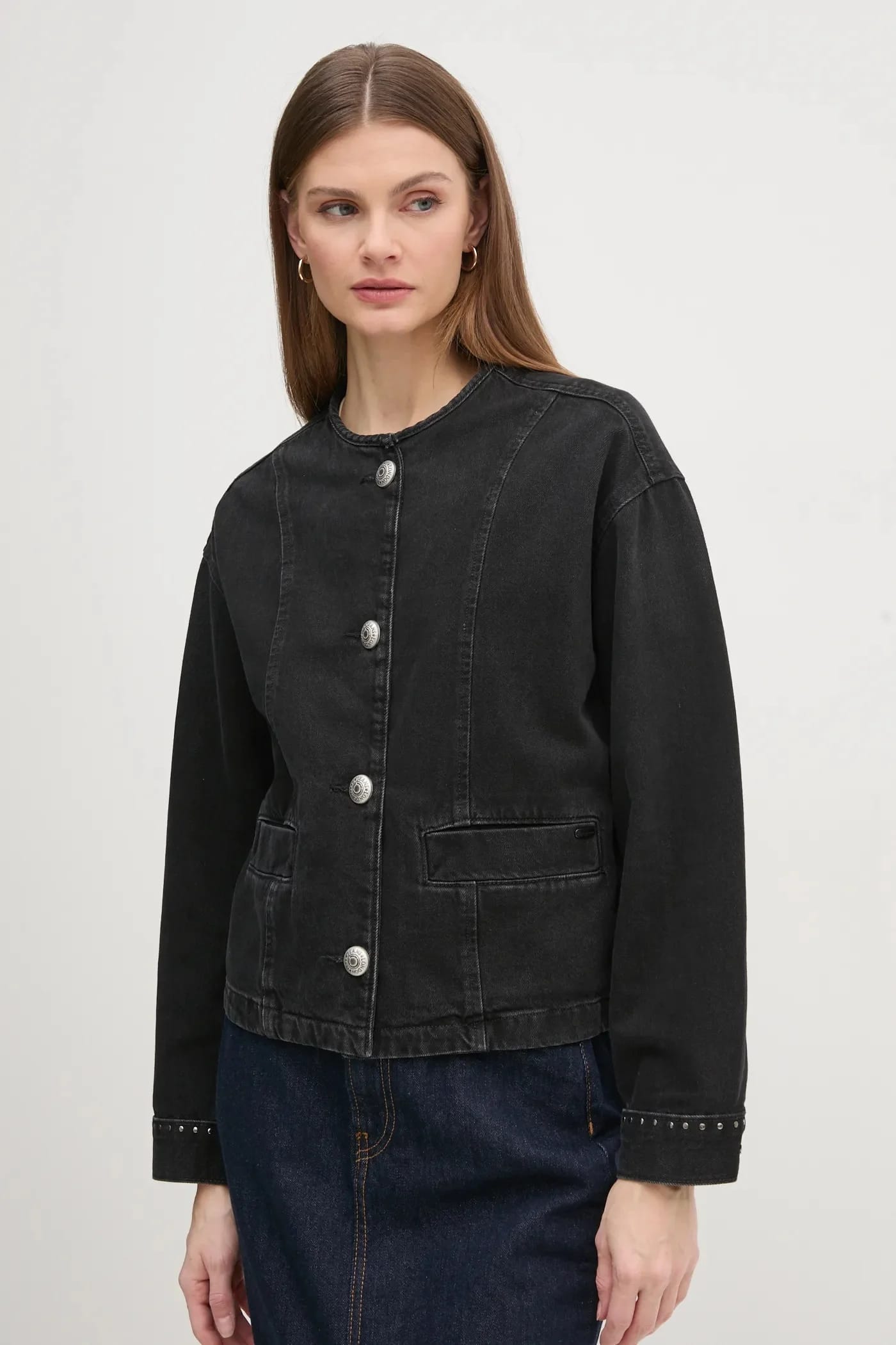 джинсовая куртка DAENA STUD