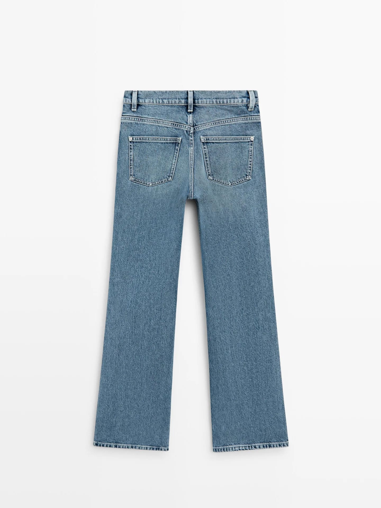Джинсы Bootcut с высокой талией - фото 6