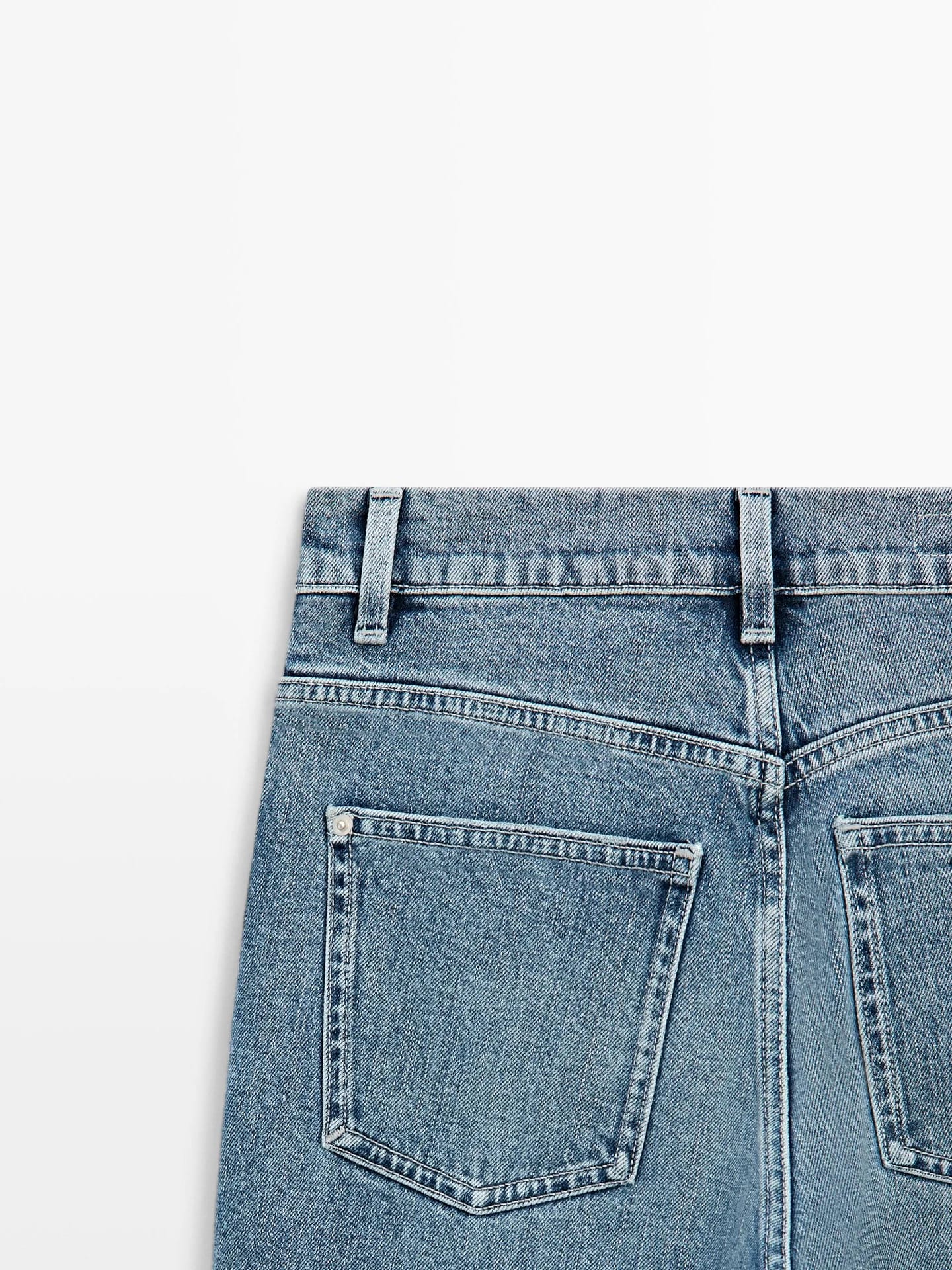 Джинсы Bootcut с высокой талией - фото 10