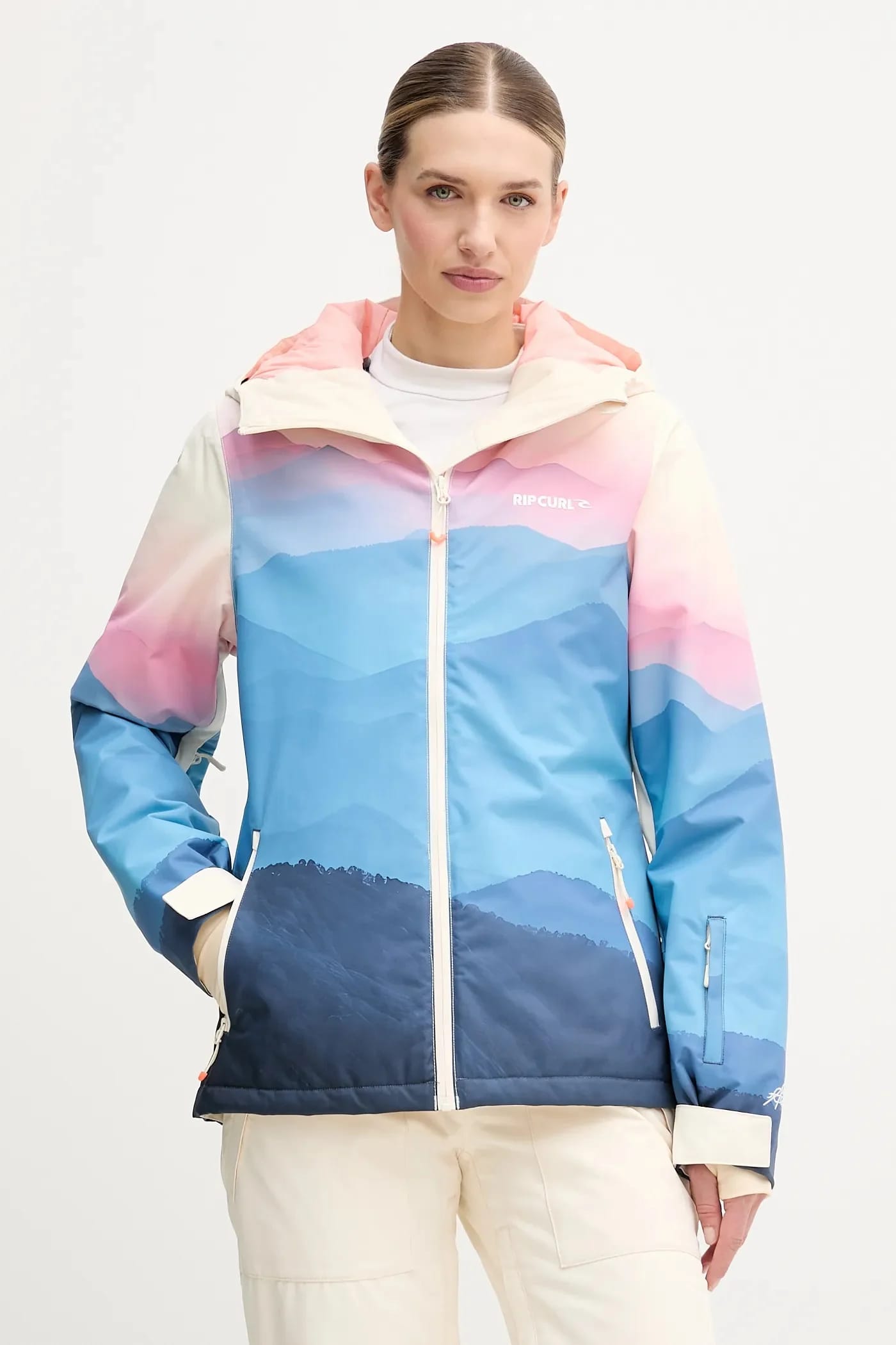 лыжная куртка ANTI SERIES синяя для женщин