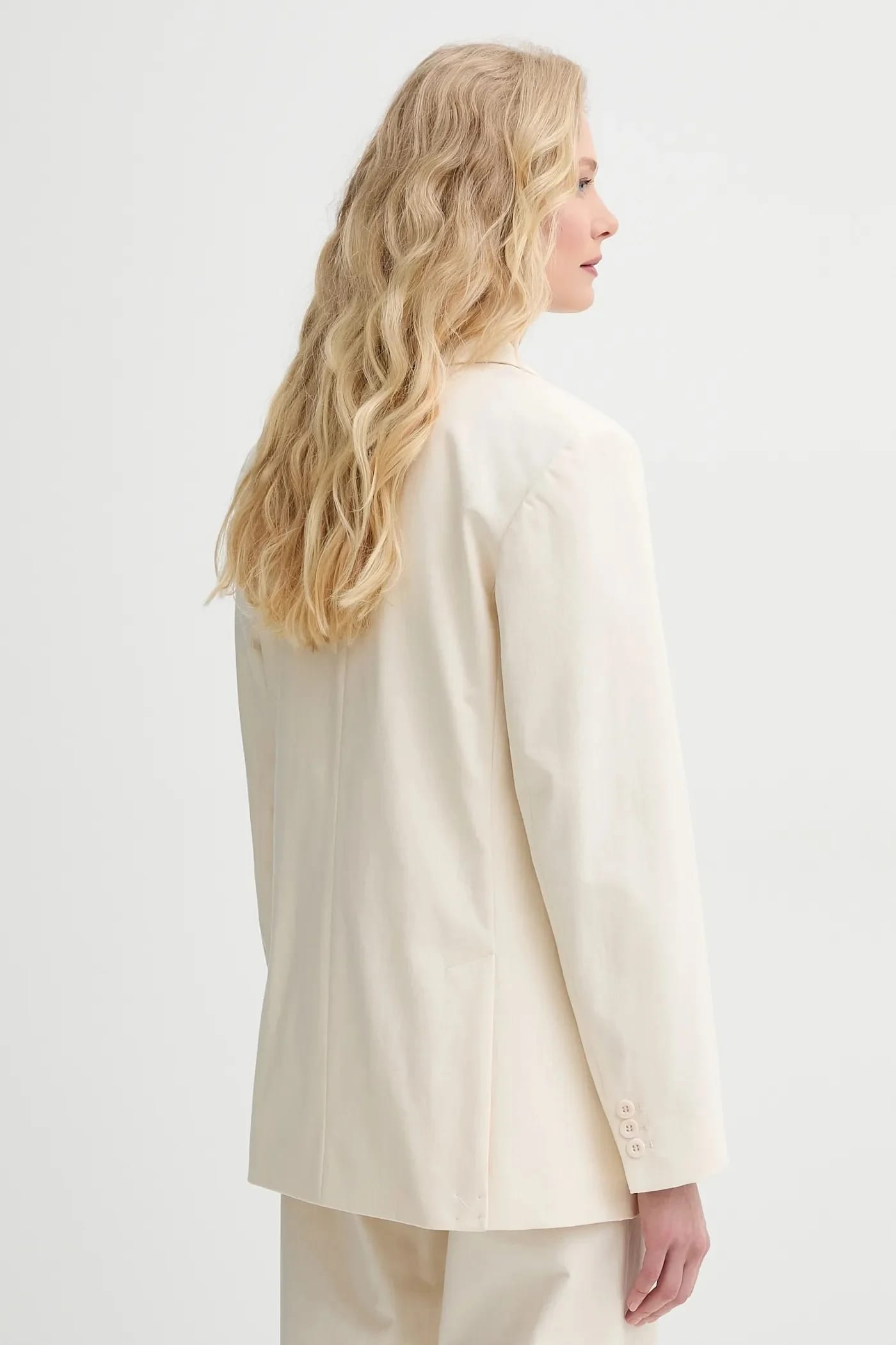 Женская двубортная куртка из хлопка Veste Lucy - фото 3