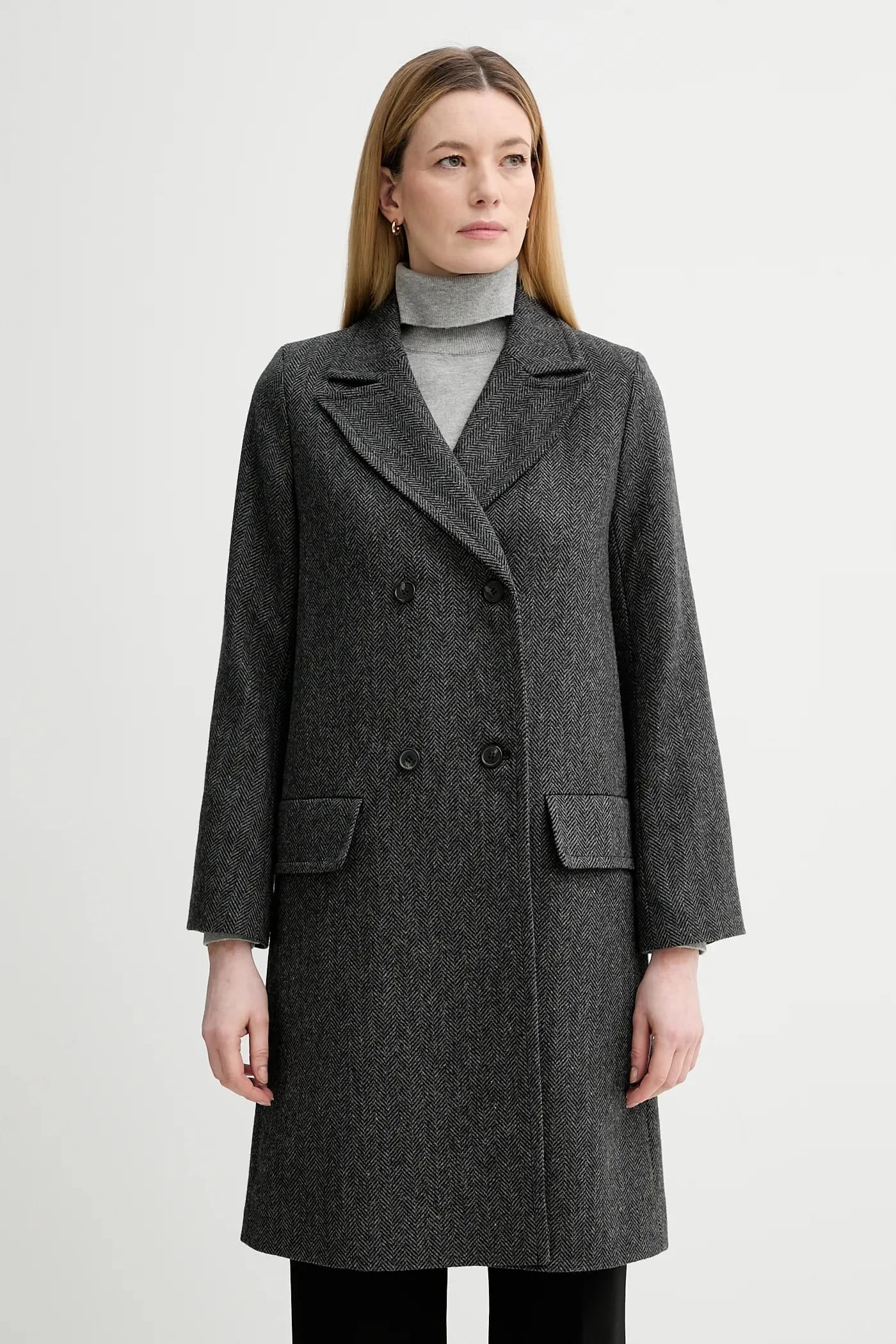Пальто Manteau Ginny из смесовой шерсти