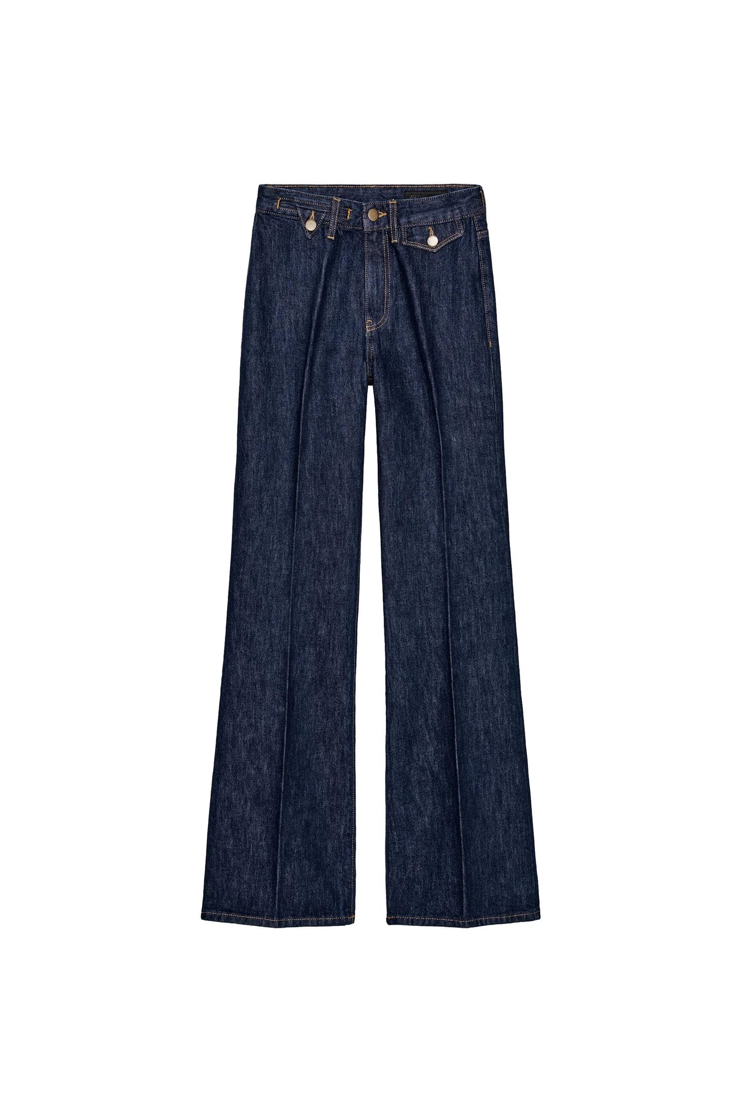 ДЖИНСЫ С ВЫСОКОЙ ПОСАДКОЙ ИЗ КОЛЛЕКЦИИ ZW FLARE