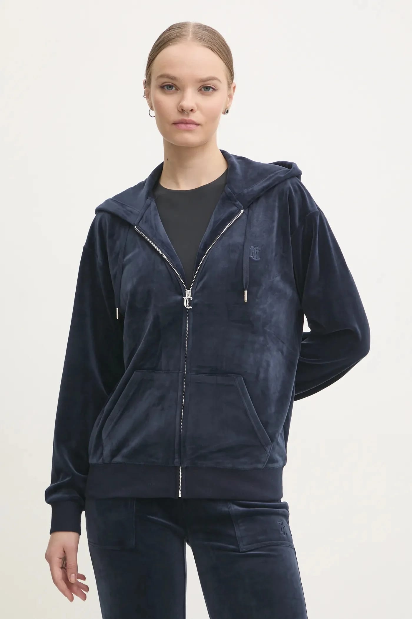 HALAN OVERSIZED HOODIE бархатный свитшот