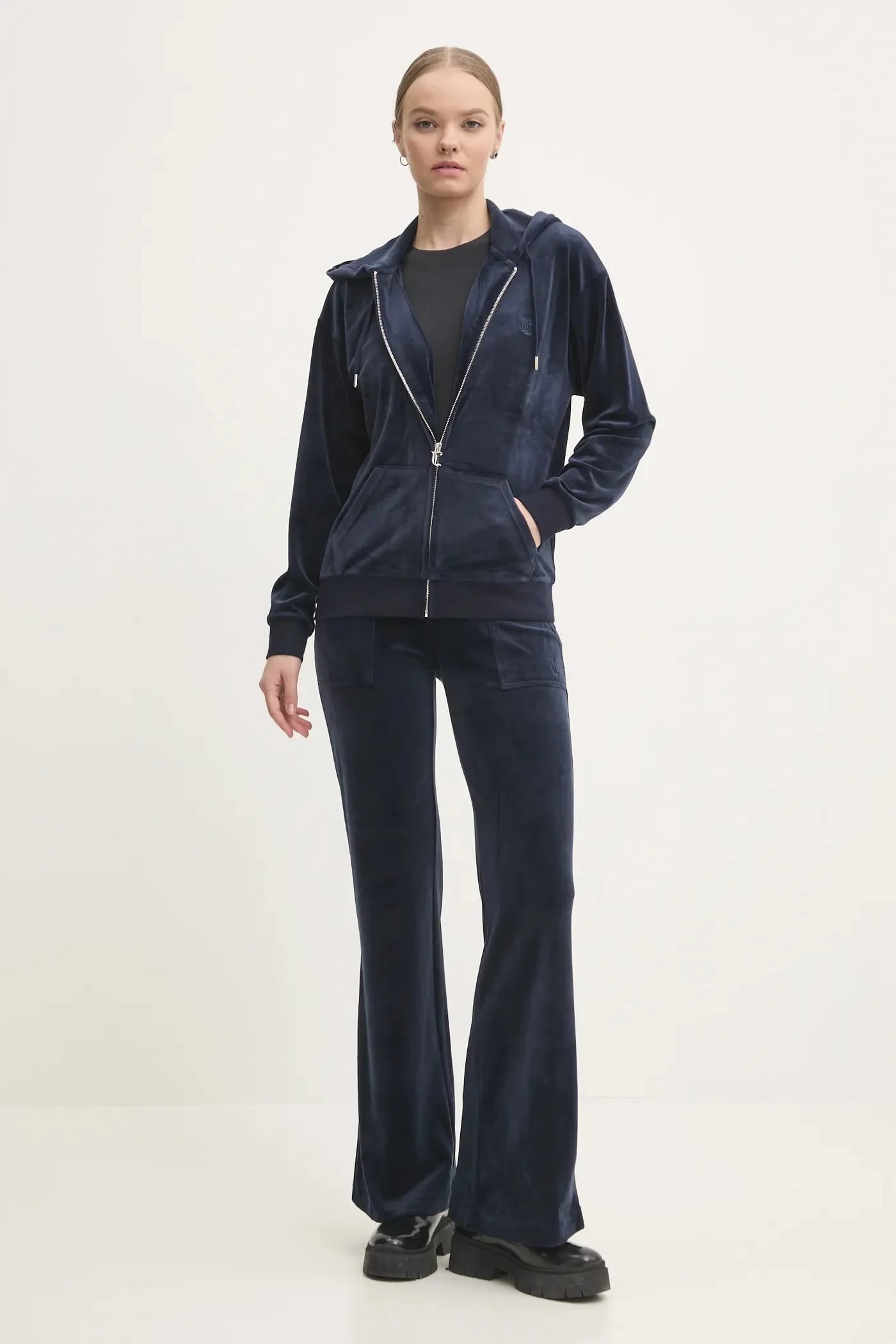 HALAN OVERSIZED HOODIE бархатный свитшот - фото 2