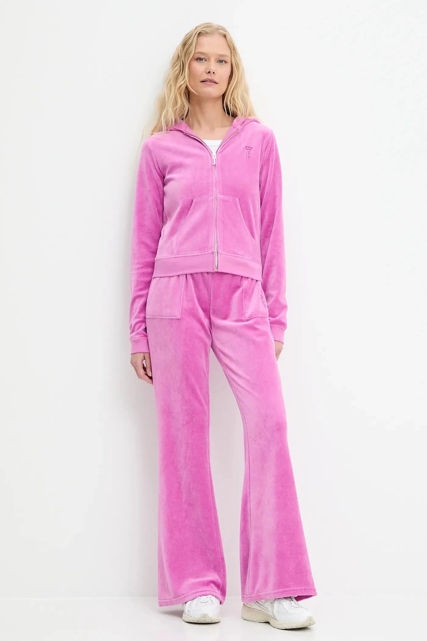 Велюровые спортивные штаны CAISA LOW RISE PANT - фото 2
